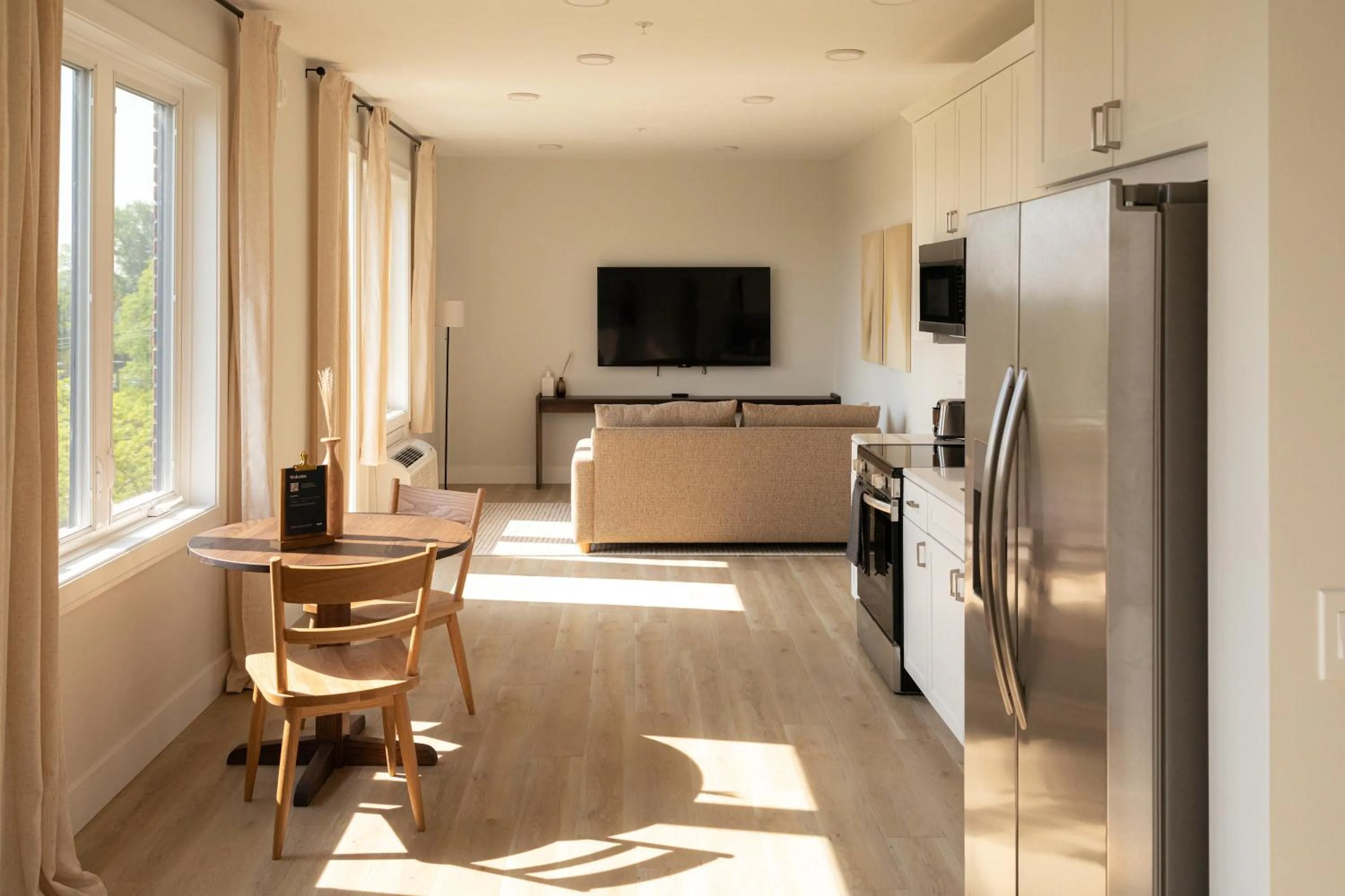 Kitchen or kitchenette in Boardwalk Suites & Residences By Kasa