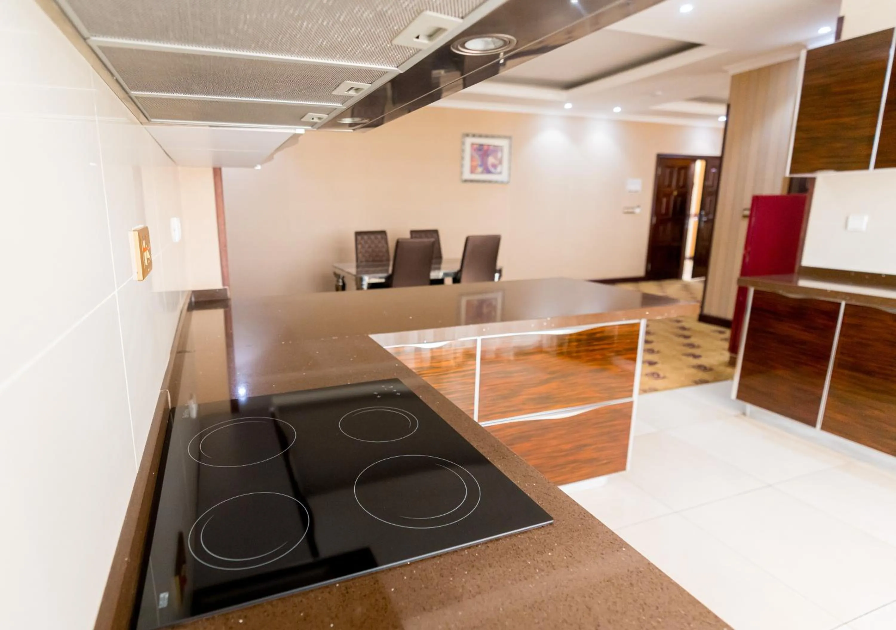 Kitchen or kitchenette in Lemigo Hotel