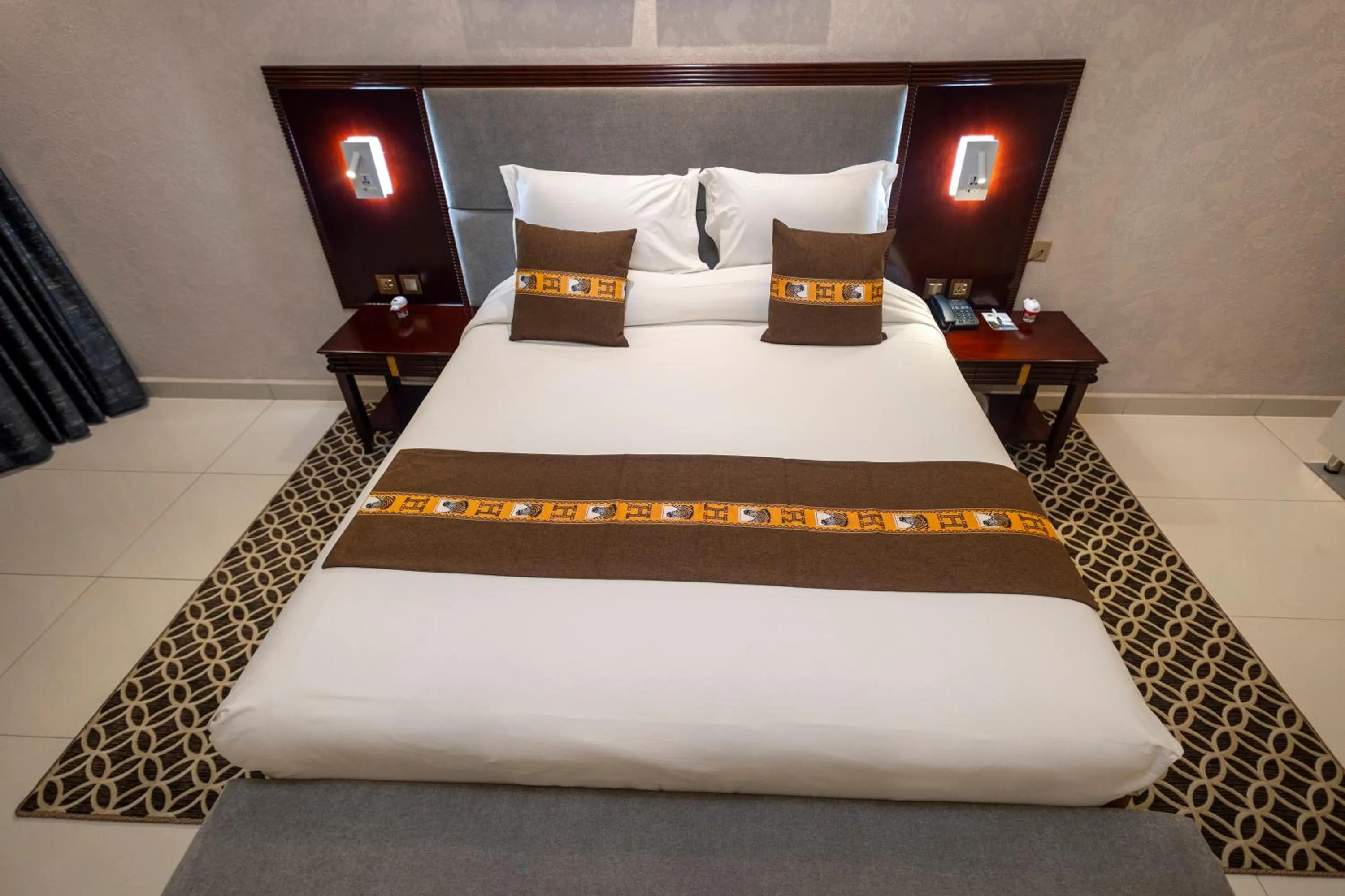 Bed in Lemigo Hotel
