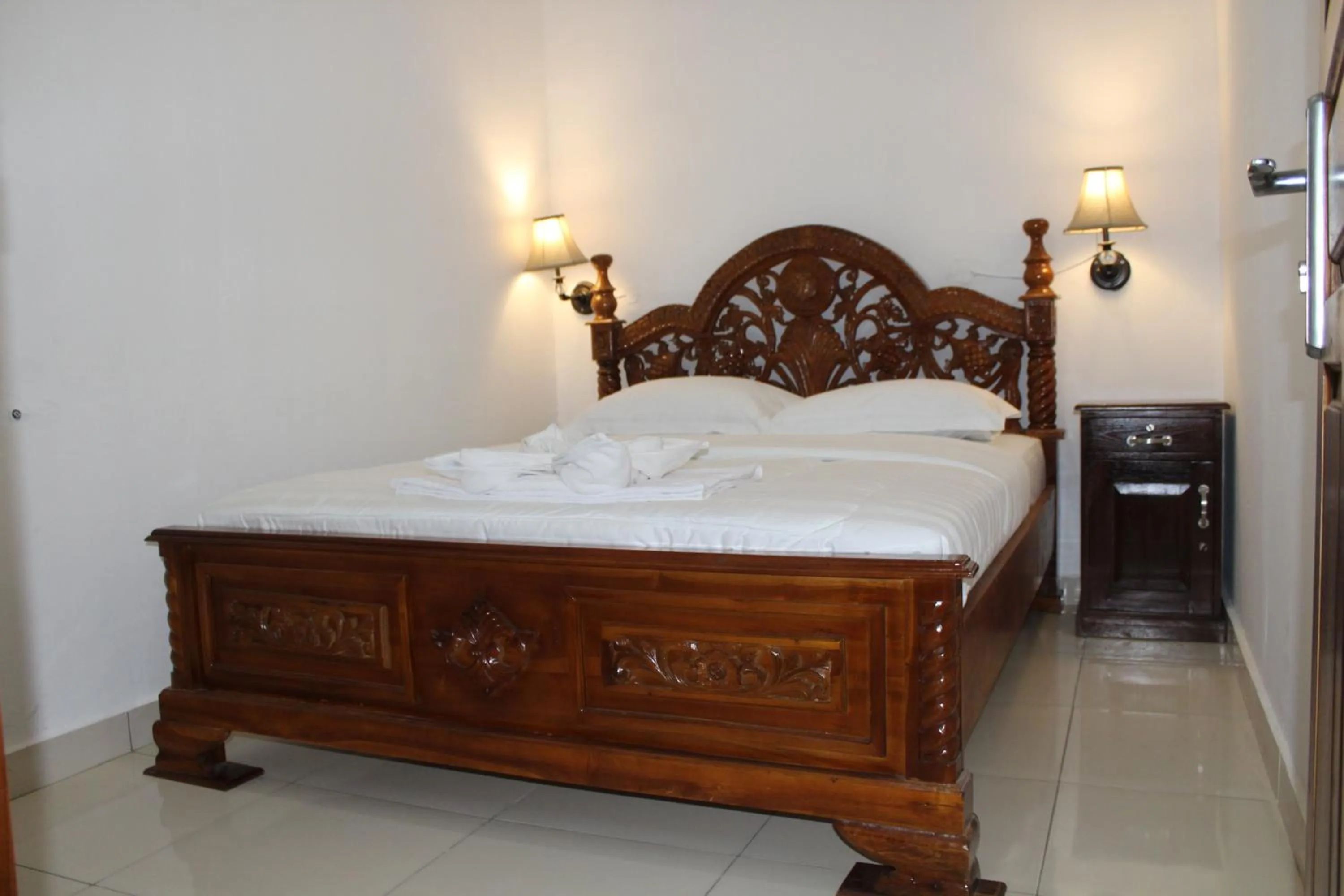 Bed in Hotel Green Prundi