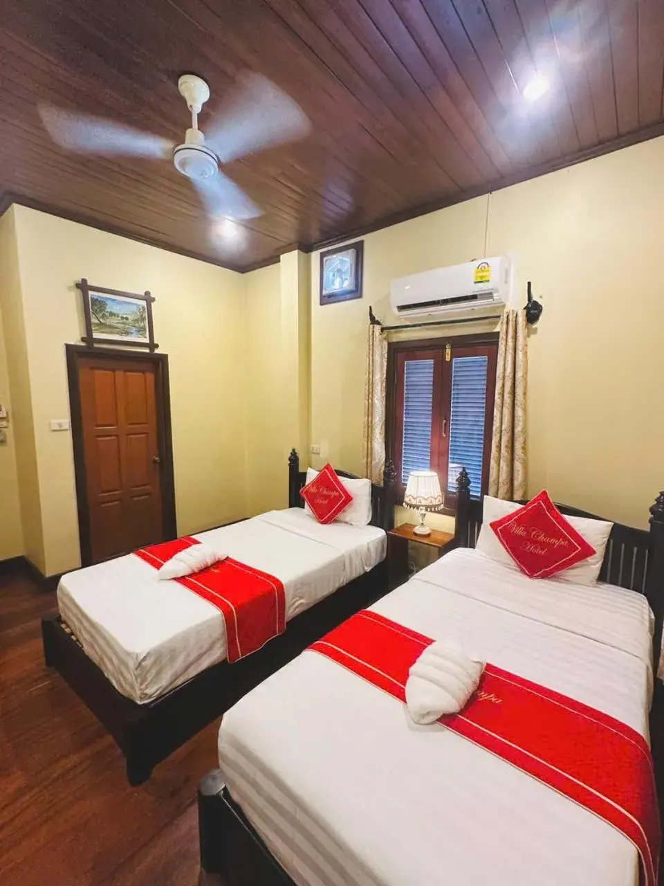 Photo of the whole room, Bed in Luang Prabang Champa Villa Hotel Photo of the whole room, Bed in Luang Prabang Champa Villa Hotel