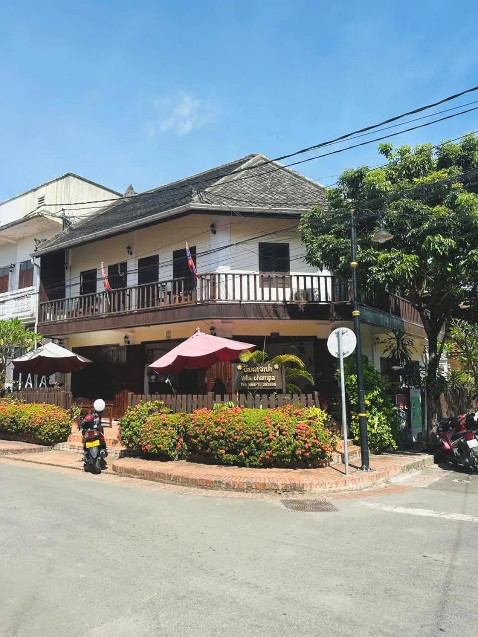 Property building in Luang Prabang Champa Villa Hotel