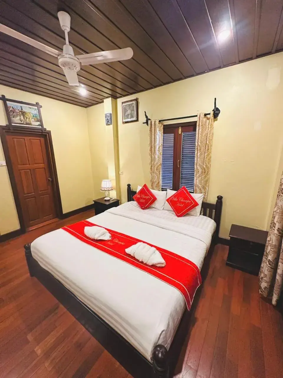 Photo of the whole room, Bed in Luang Prabang Champa Villa Hotel Photo of the whole room, Bed in Luang Prabang Champa Villa Hotel