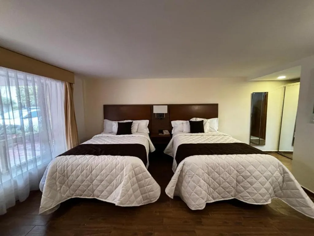 Bed in Hotel Quinta Rivera