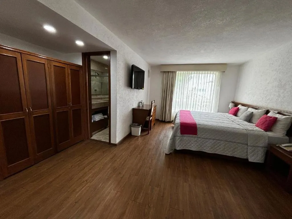 Bed in Hotel Quinta Rivera