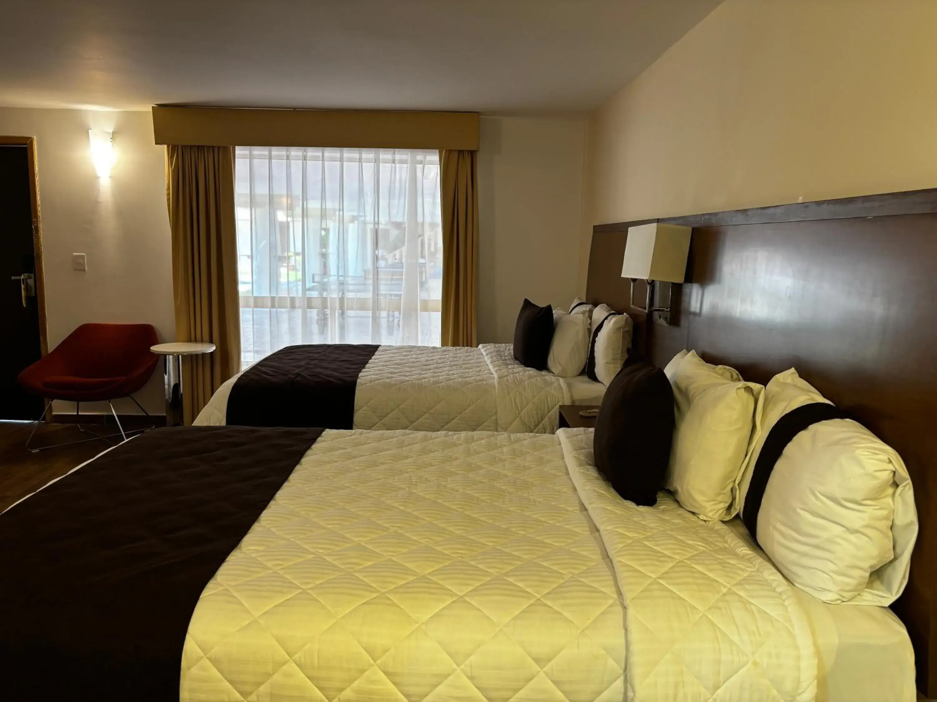 Bed in Hotel Quinta Rivera Bed in Hotel Quinta Rivera