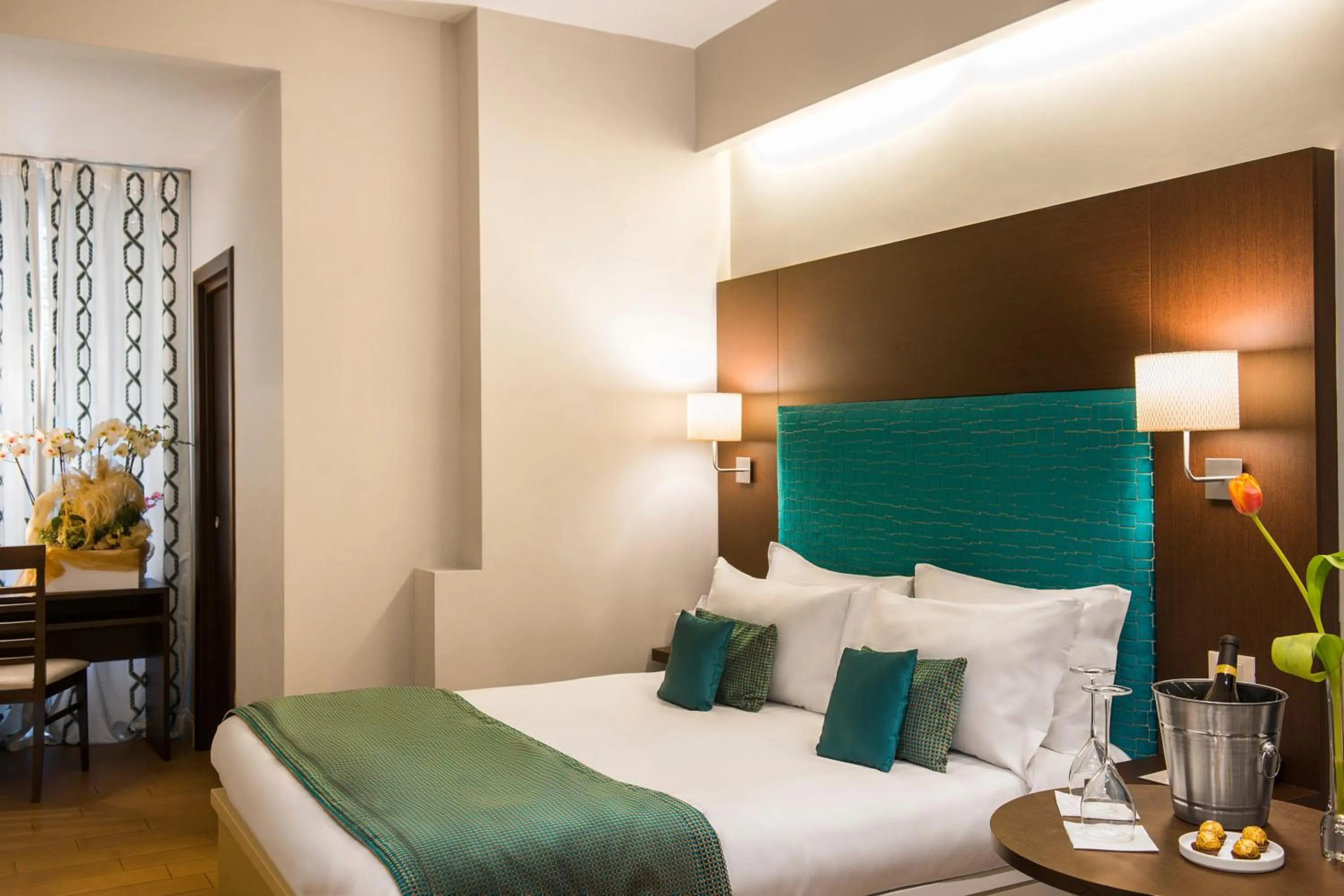 Bedroom, Bed in Residenza Flaminio Gaio