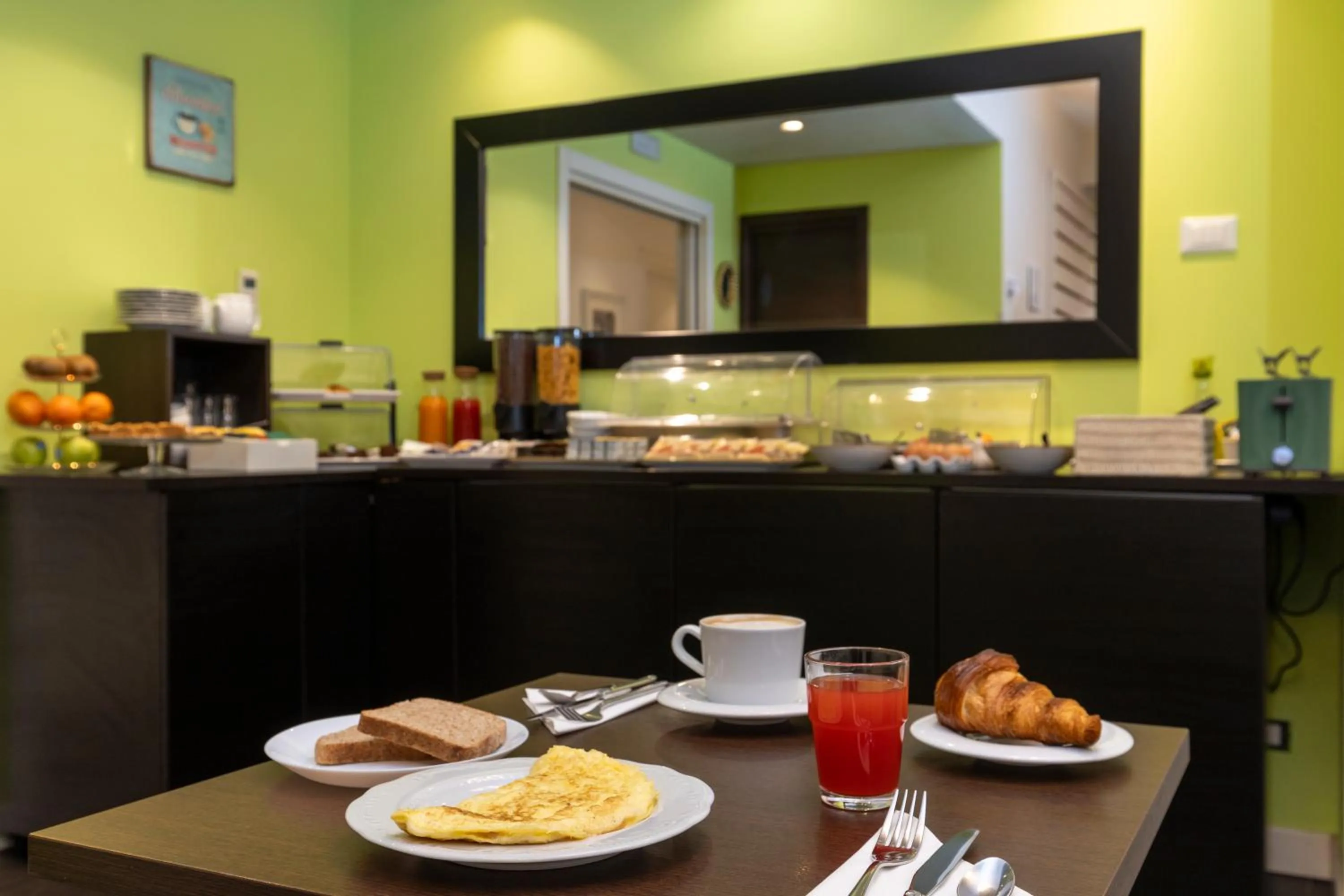 Breakfast in Chic&Town Luxury Rooms Piazza del Popolo