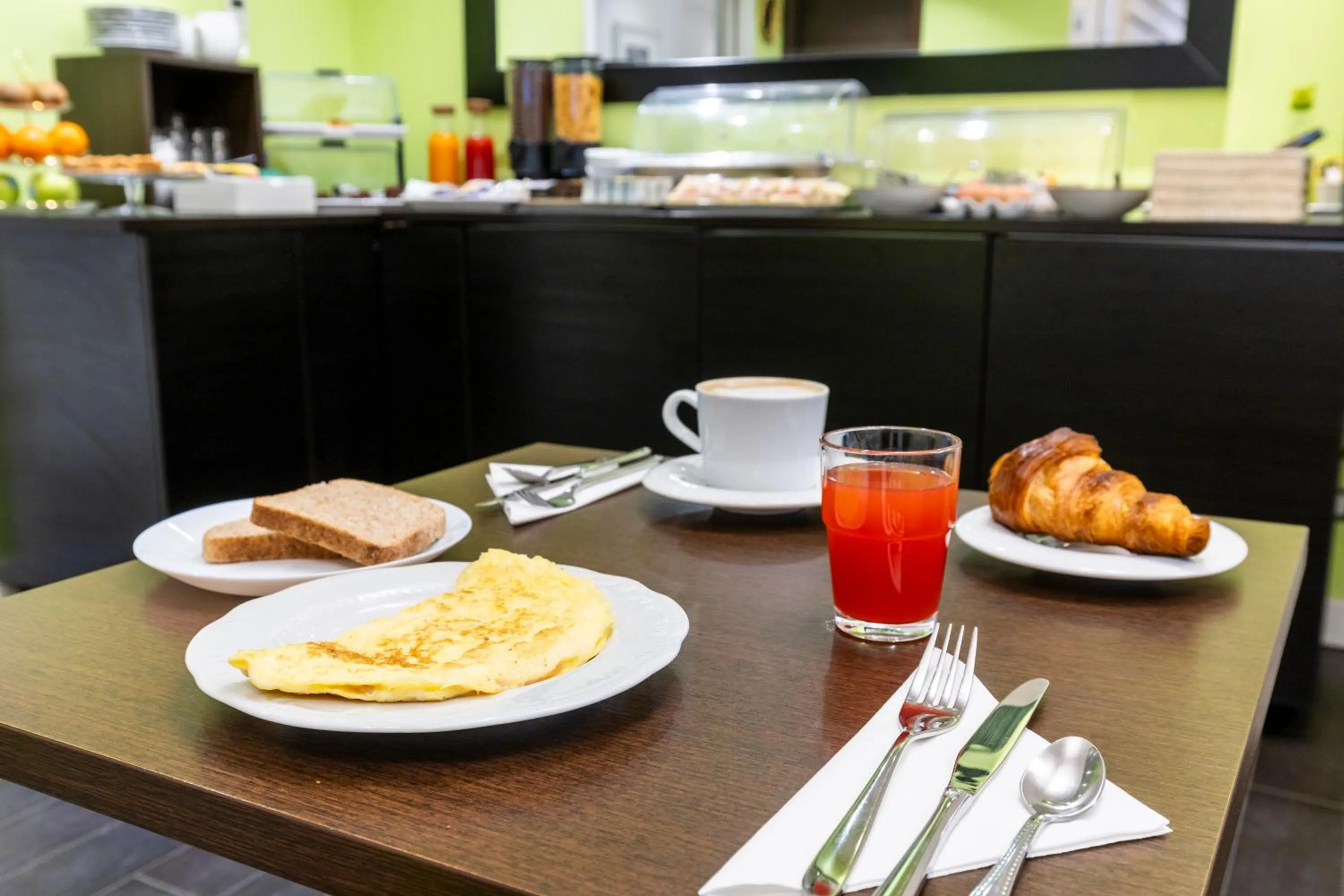 Breakfast in Chic&Town Luxury Rooms Piazza del Popolo
