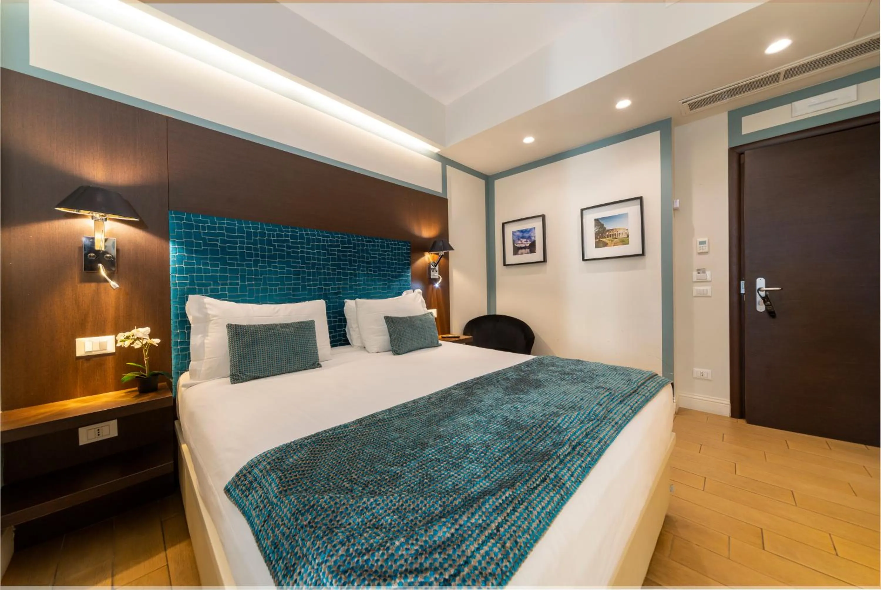 Bedroom, Bed in Chic&Town Luxury Rooms Piazza del Popolo