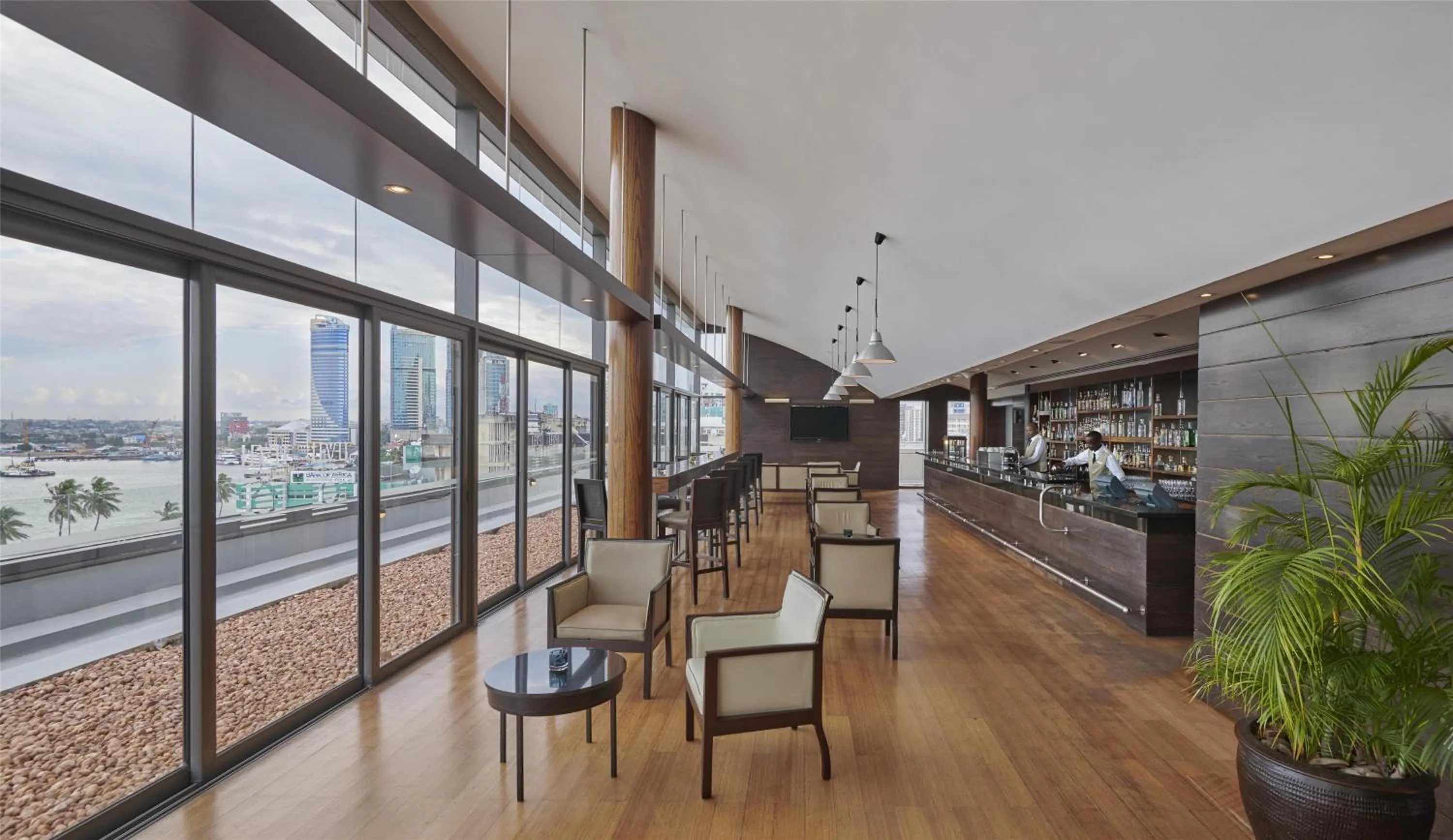 Lounge or bar in Hyatt Regency Dar es Salaam, The Kilimanjaro