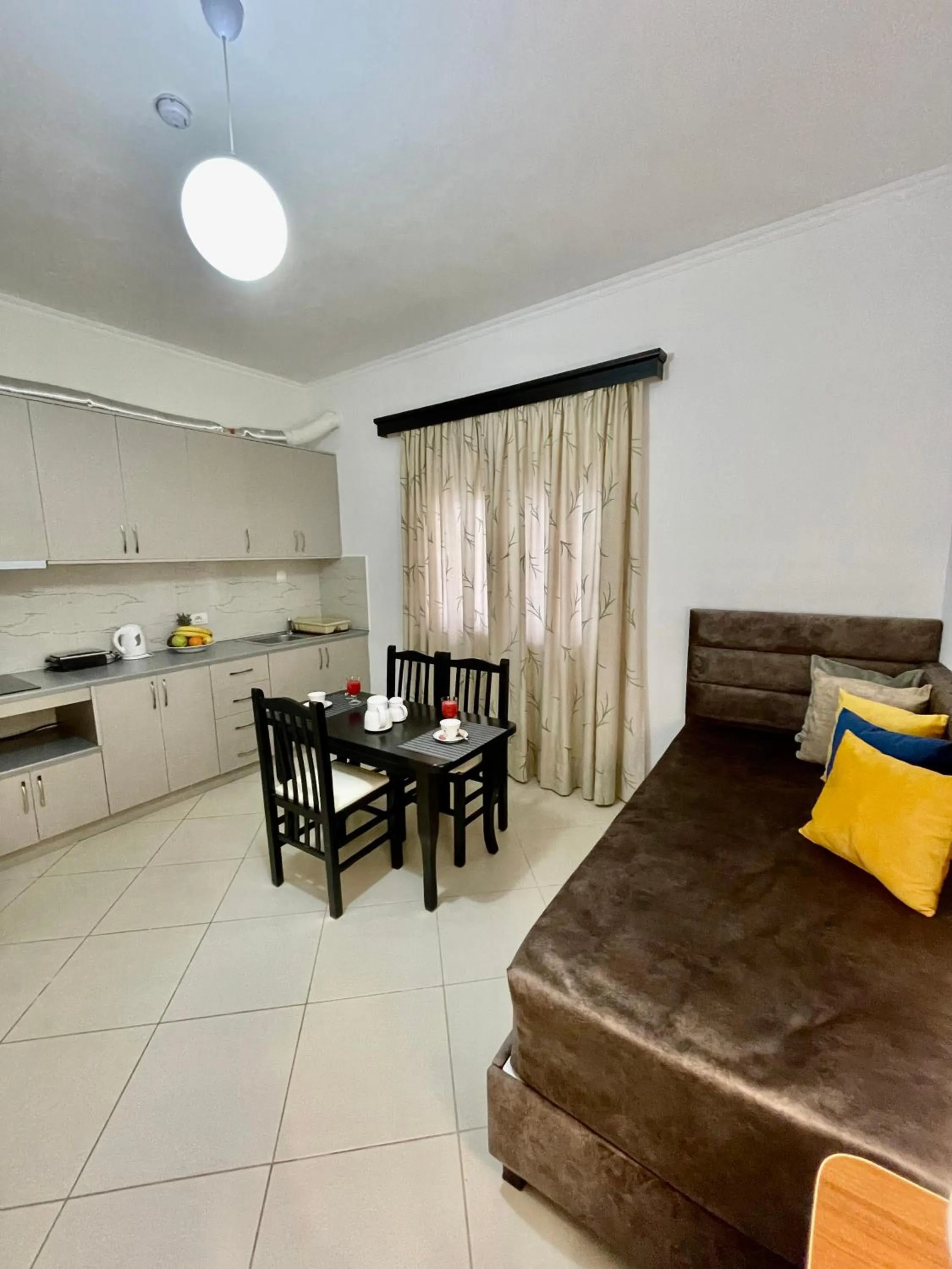 Seating area in Relax Apts Saranda