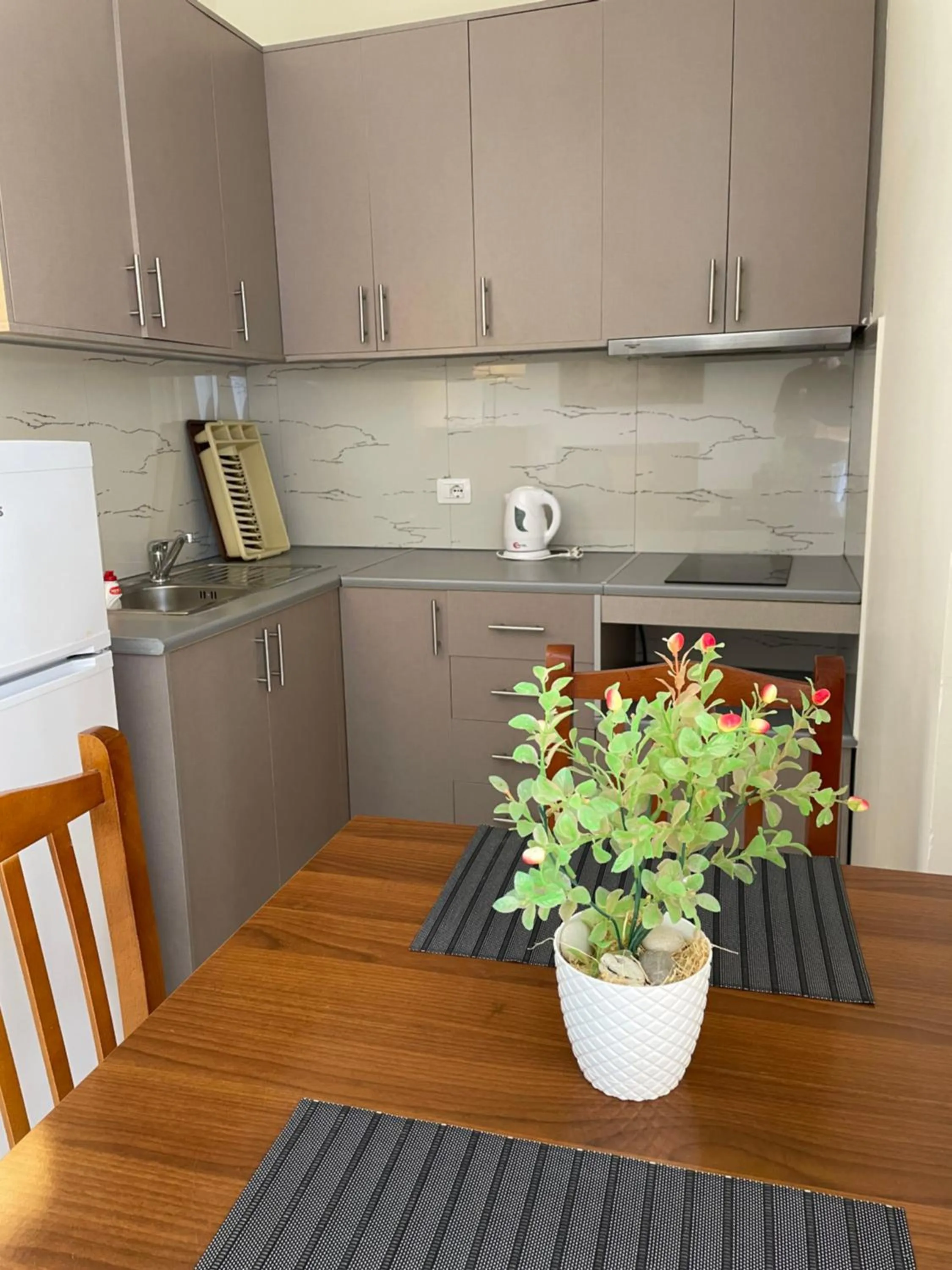 kitchen in Relax Apts Saranda