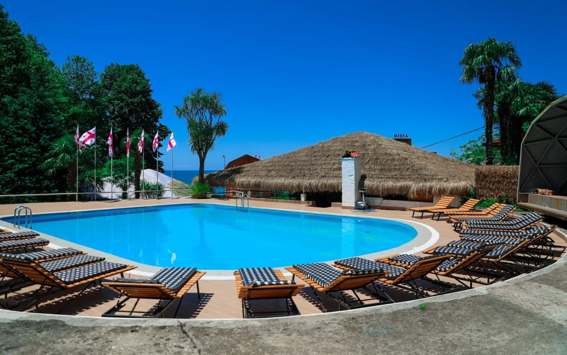 Restaurant/places to eat in Hotel Martini Kvariati