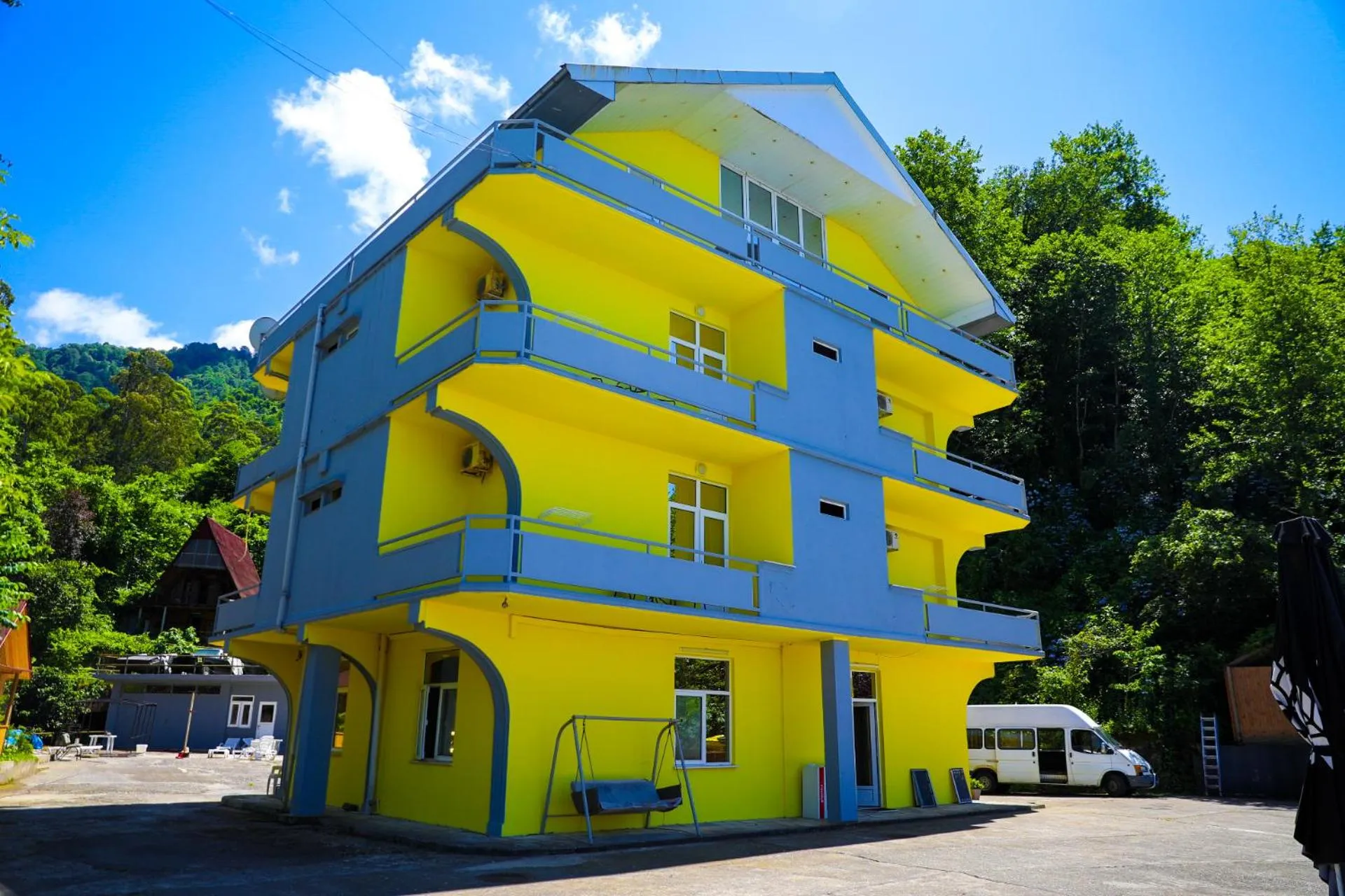 Property building in Hotel Martini Kvariati