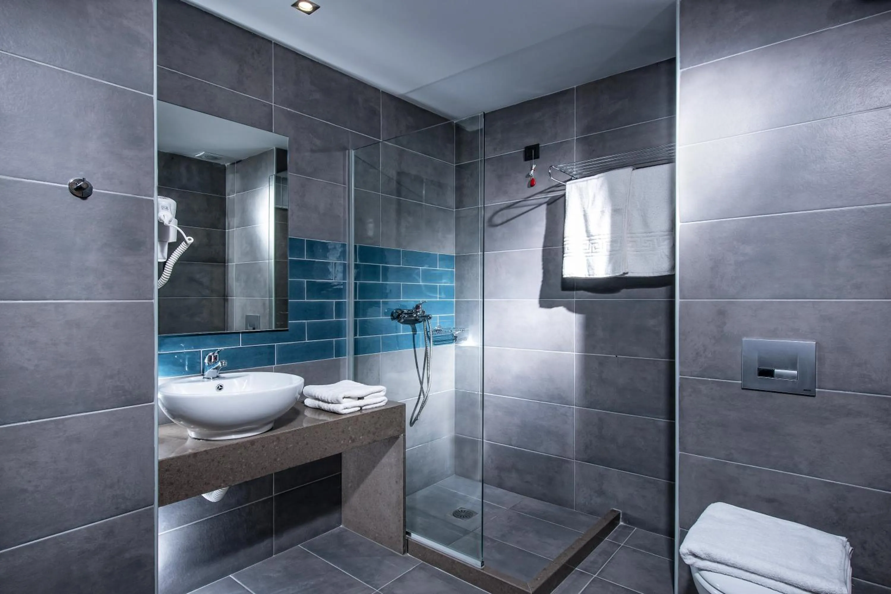 Shower in Infinity Blue Boutique Hotel & Spa - Adults Only