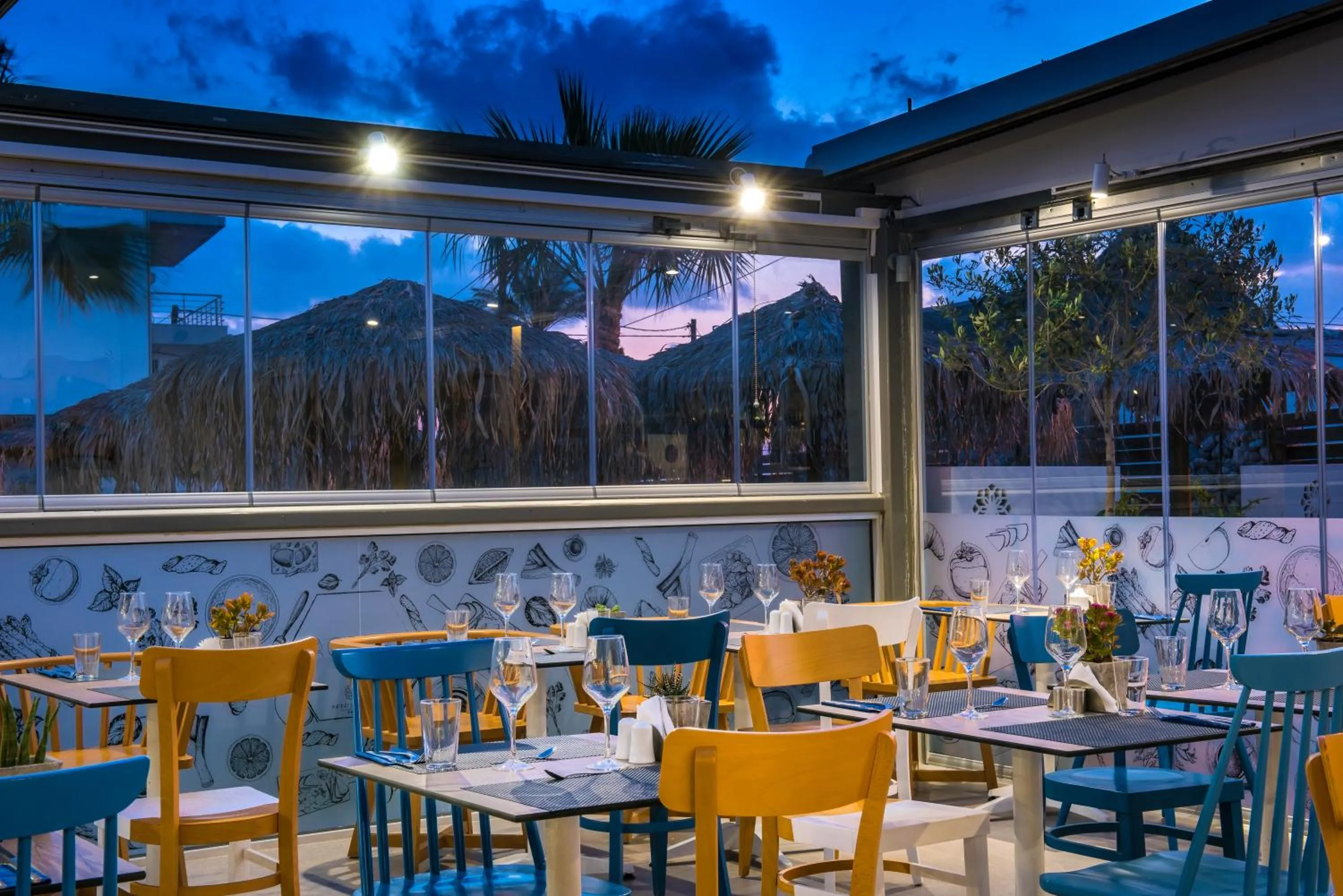 Restaurant/places to eat in Infinity Blue Boutique Hotel & Spa - Adults Only