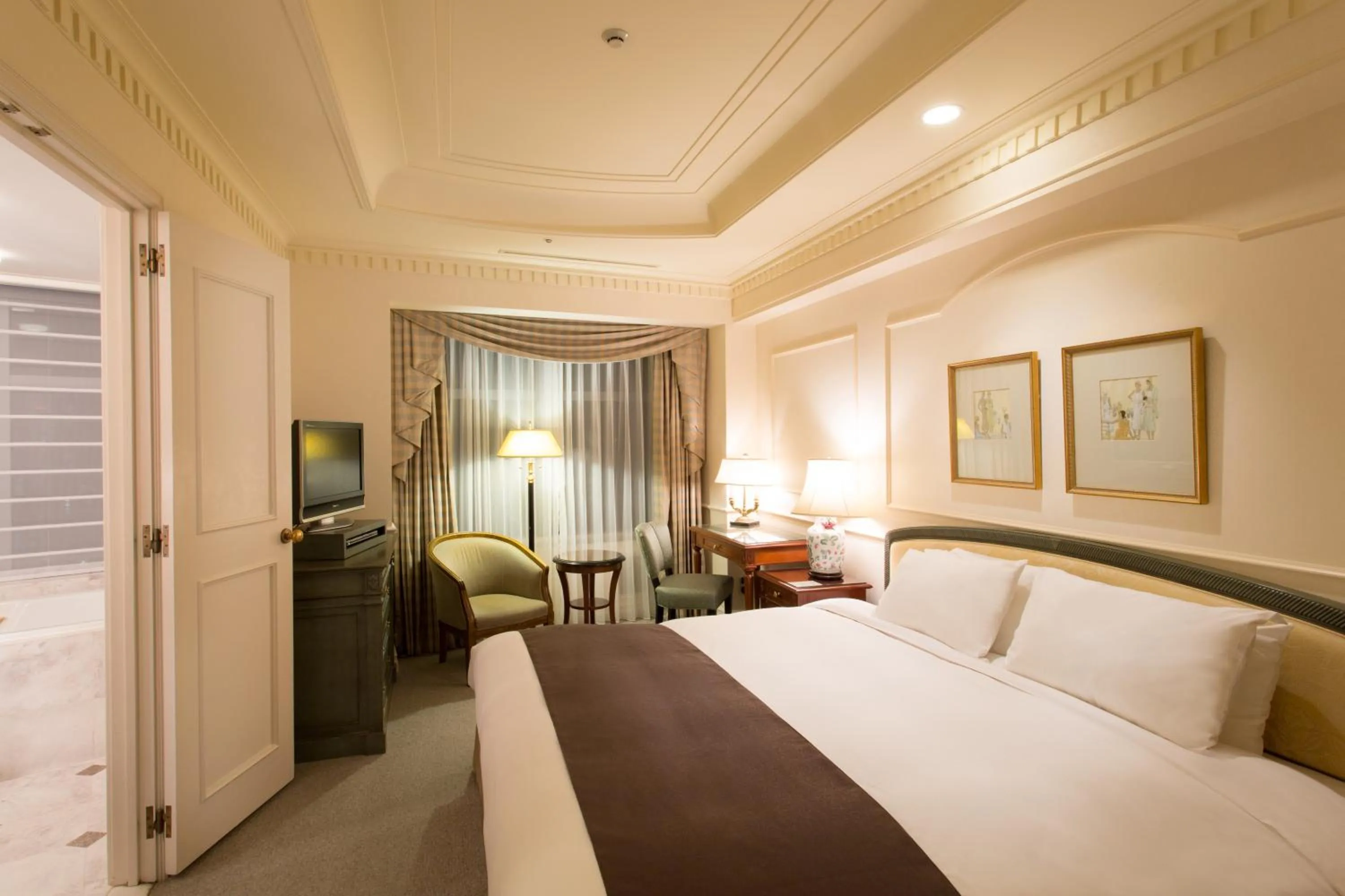 Bedroom, Bed in Hotel The Manhattan