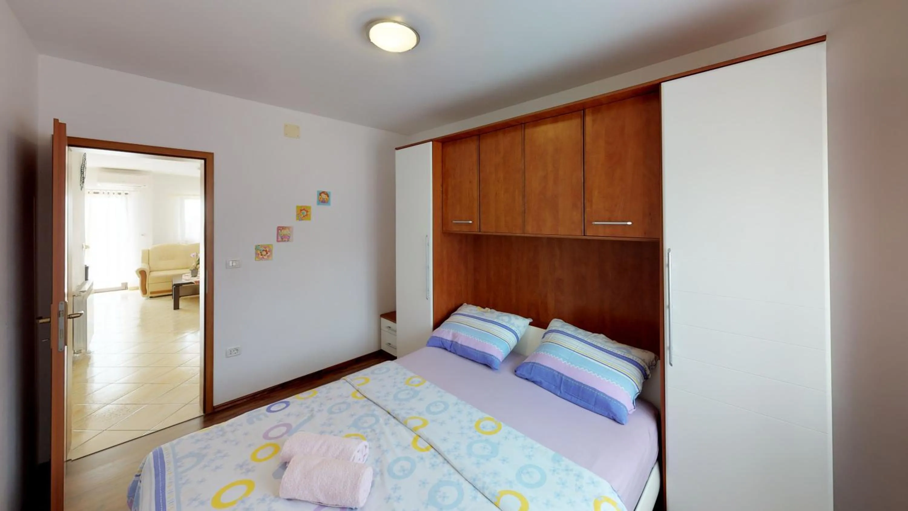Bed in Apartments Goga