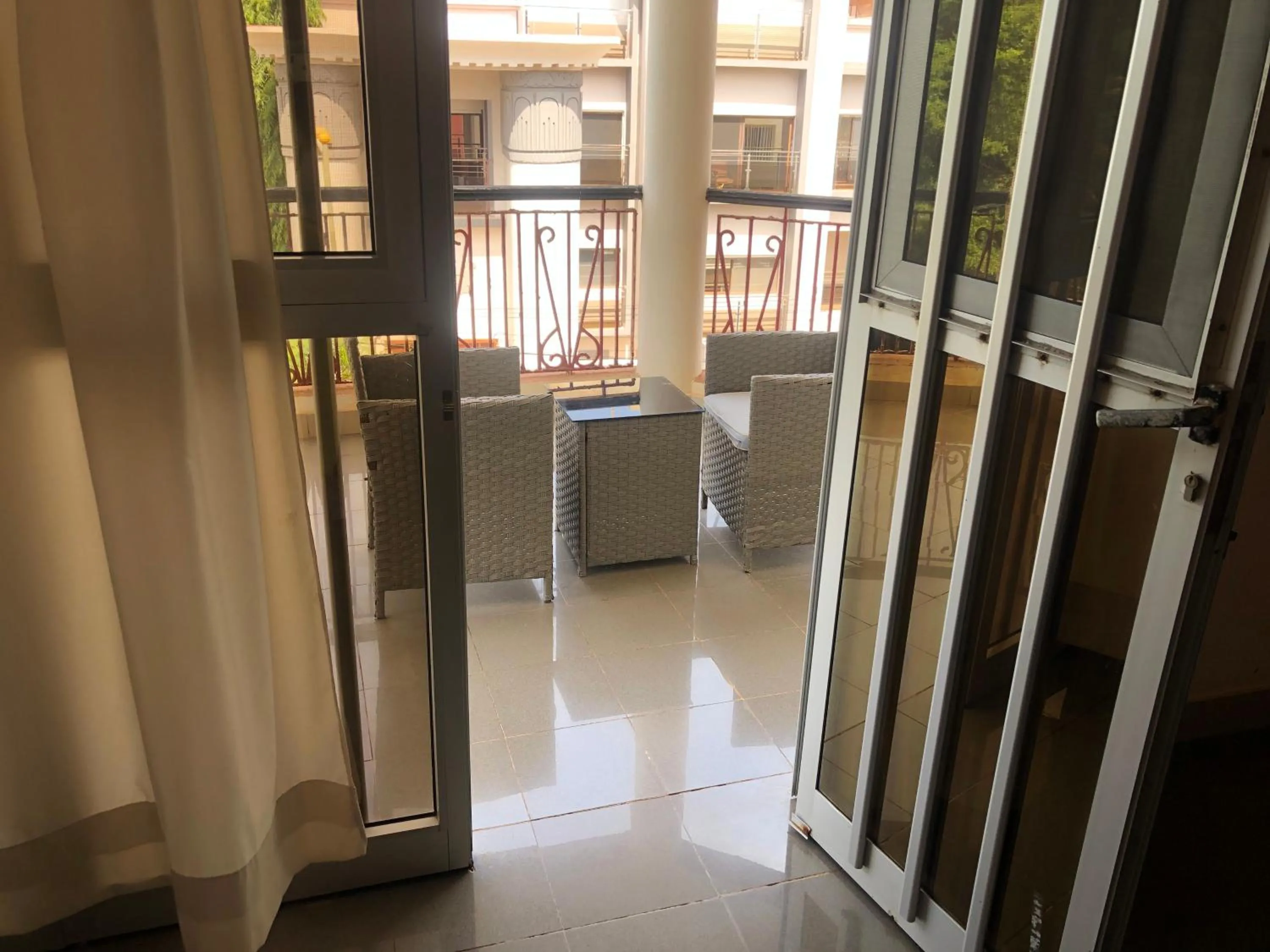 Balcony/Terrace in Hotel Le Littoral Des Almadies