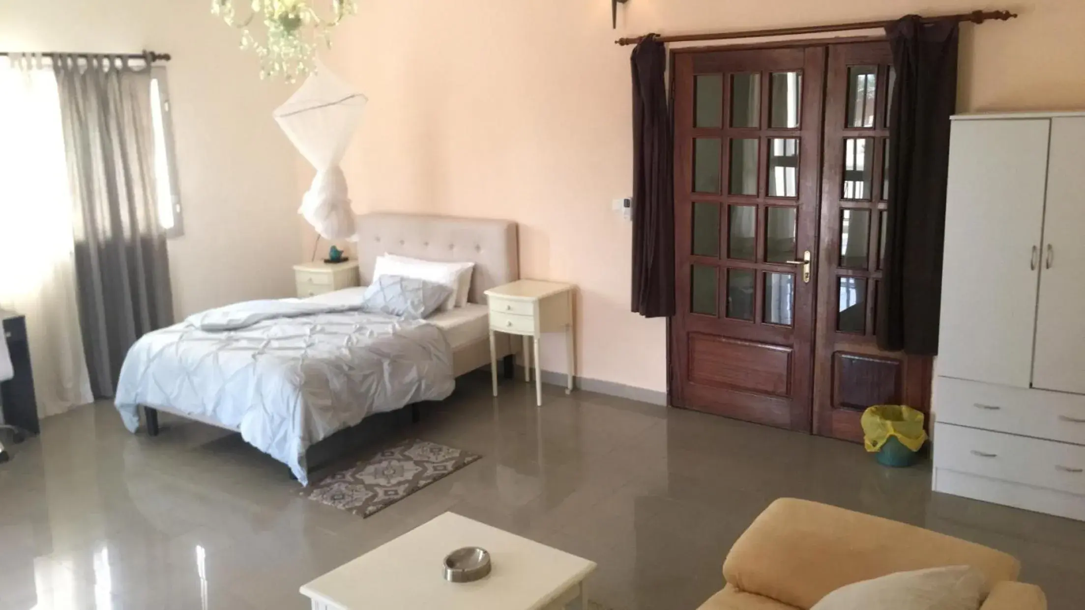 Bed in Hotel Le Littoral Des Almadies Bed in Hotel Le Littoral Des Almadies