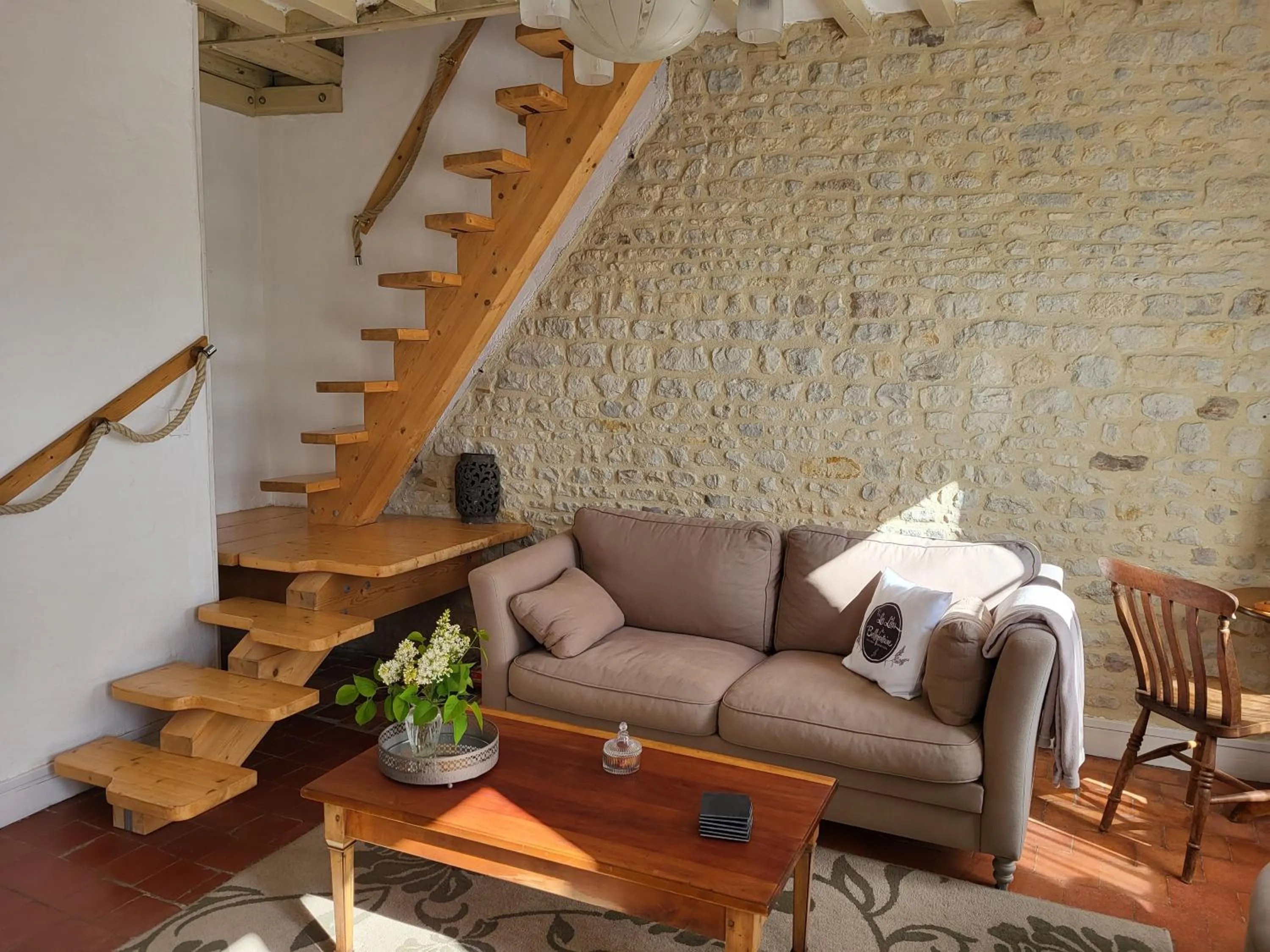 Living room in Les Lilas de Bellefontaine