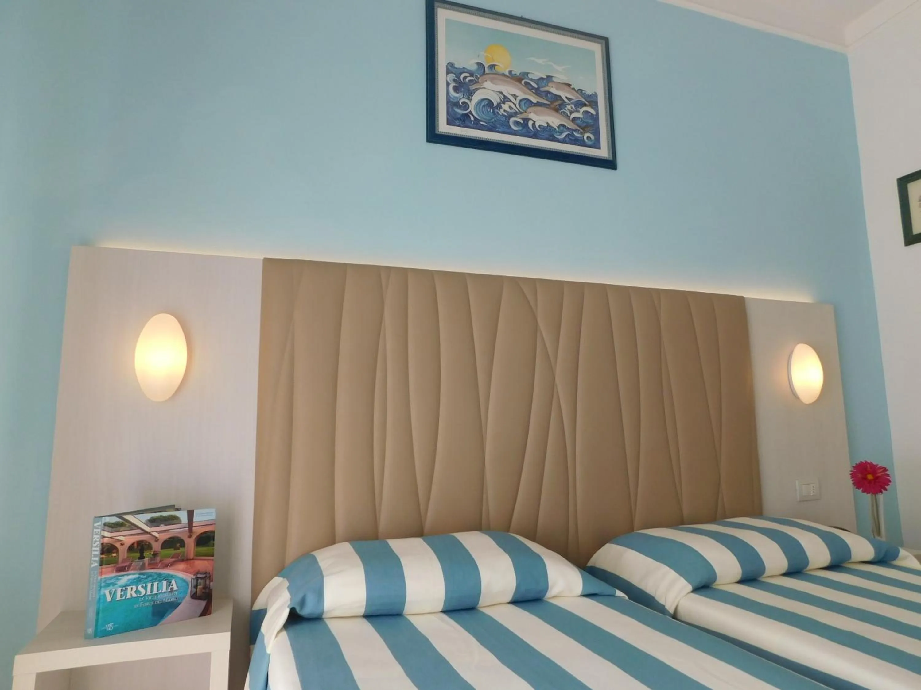 Bedroom, Bed in Hotel Oceano