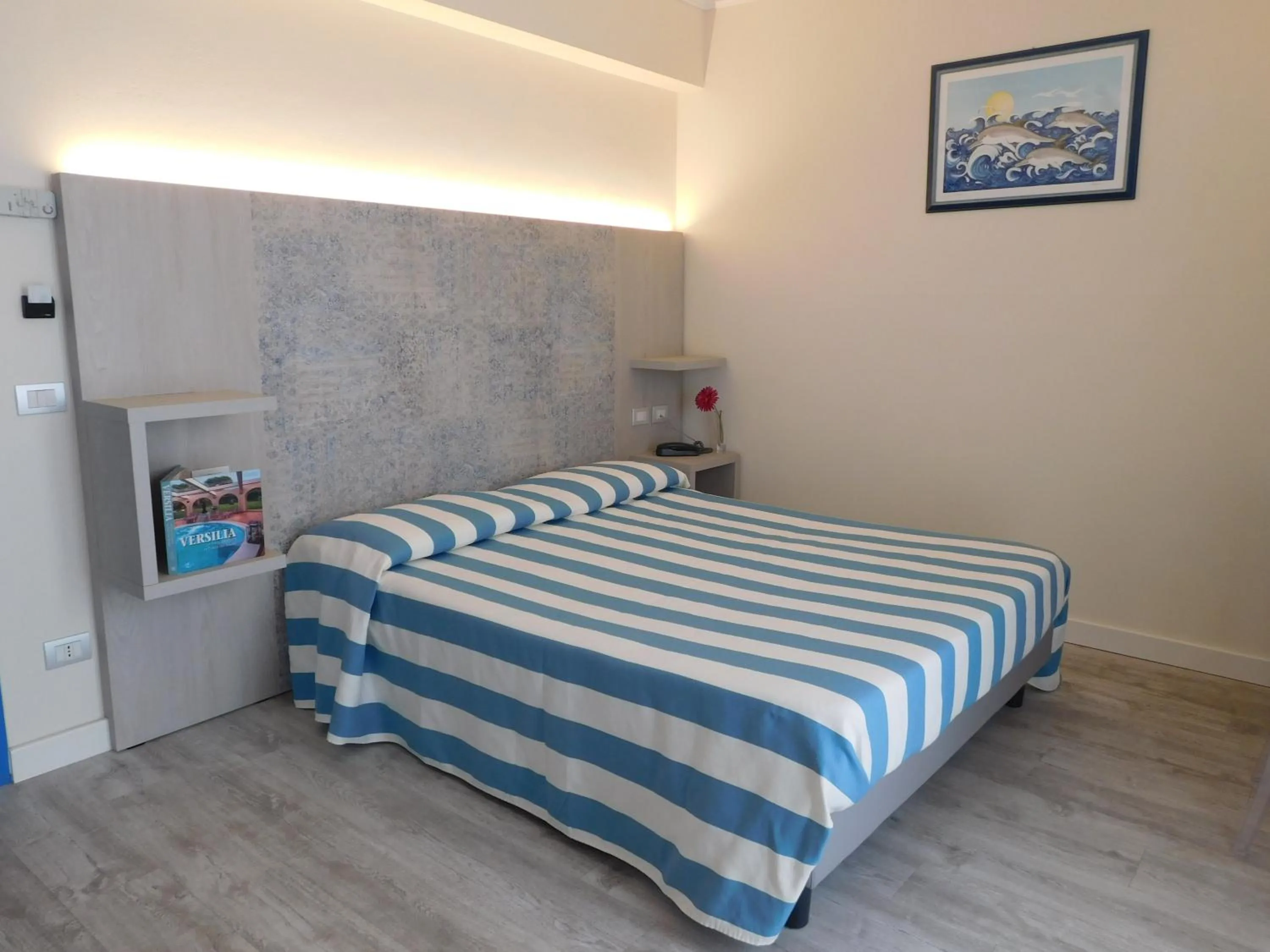 View (from property/room), Bed in Hotel Oceano