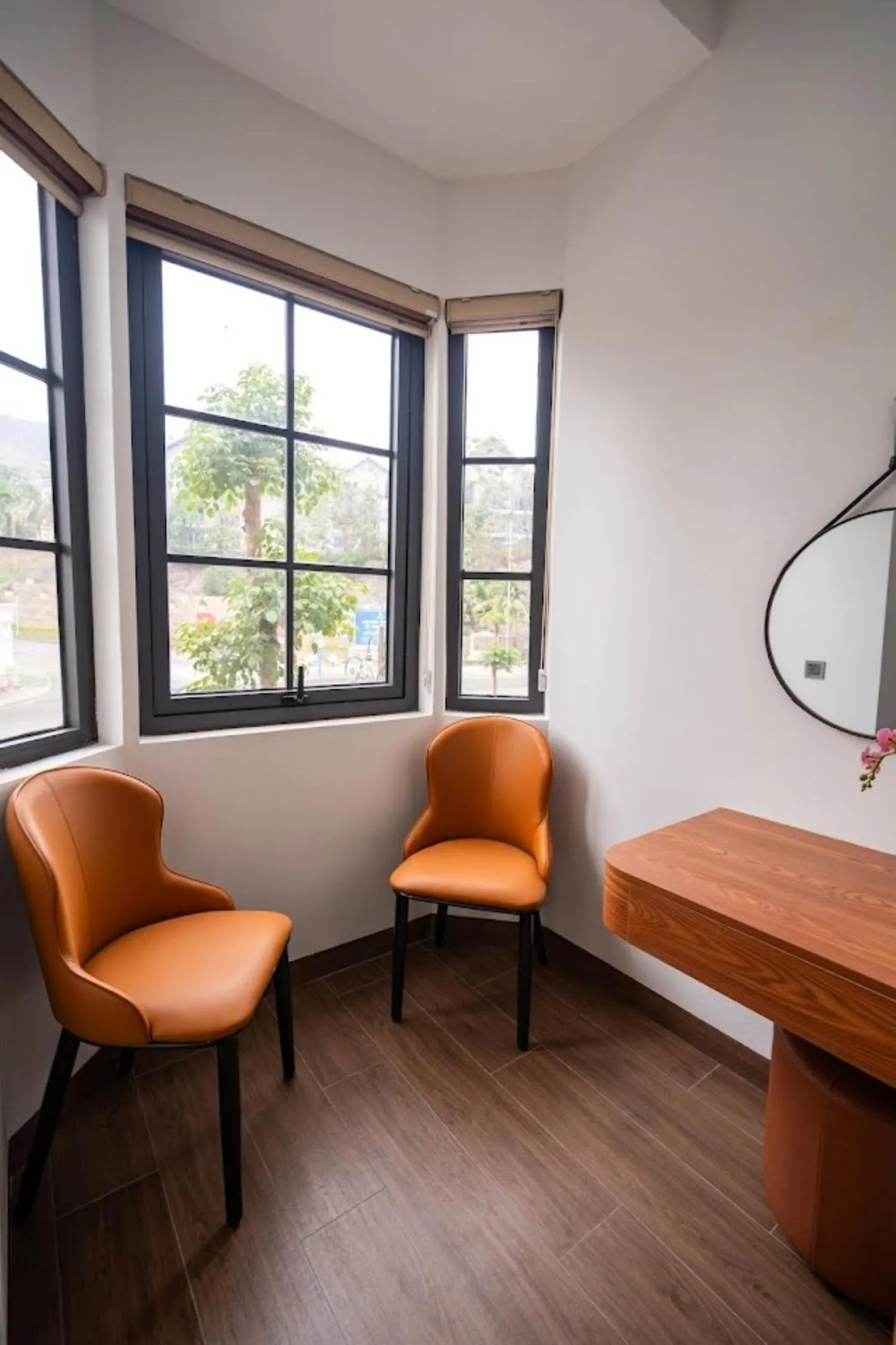 Seating area in Agarwood Hotel