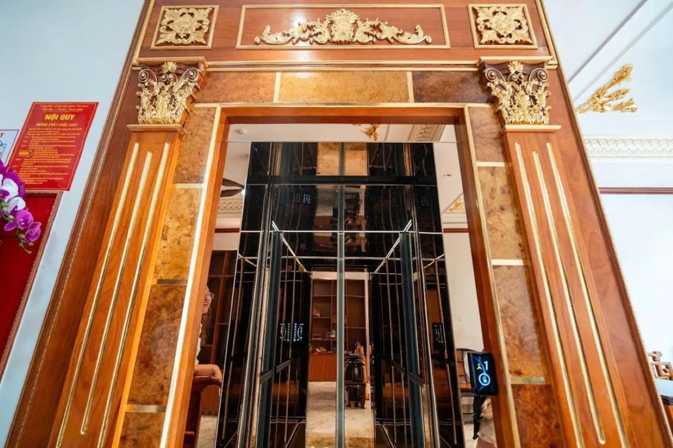 Facade/entrance in Agarwood Hotel
