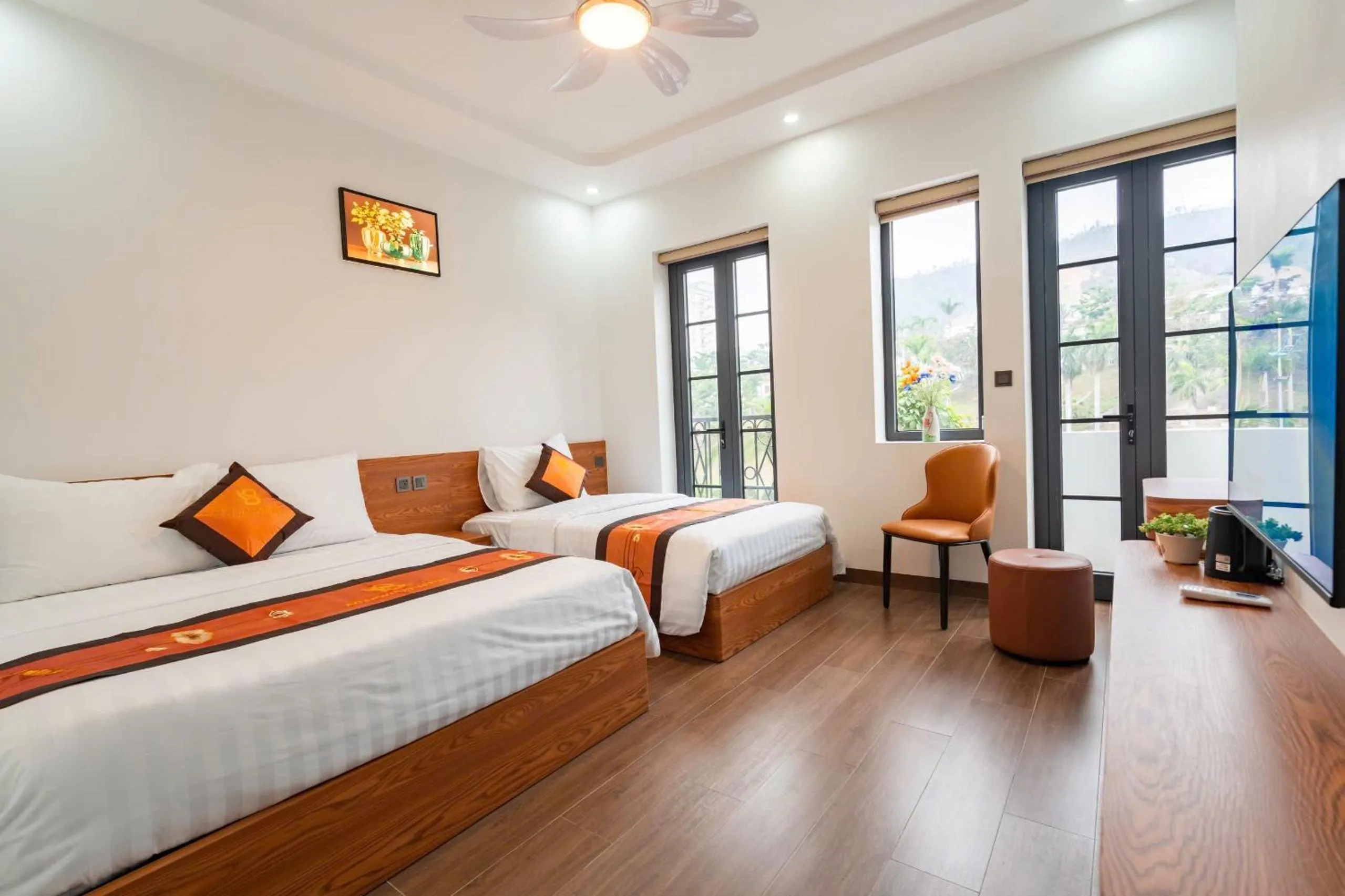Bed in Agarwood Hotel
