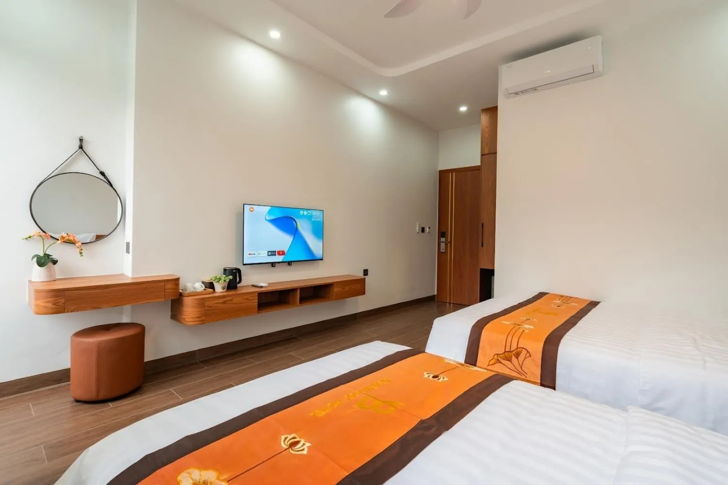 Bed in Agarwood Hotel