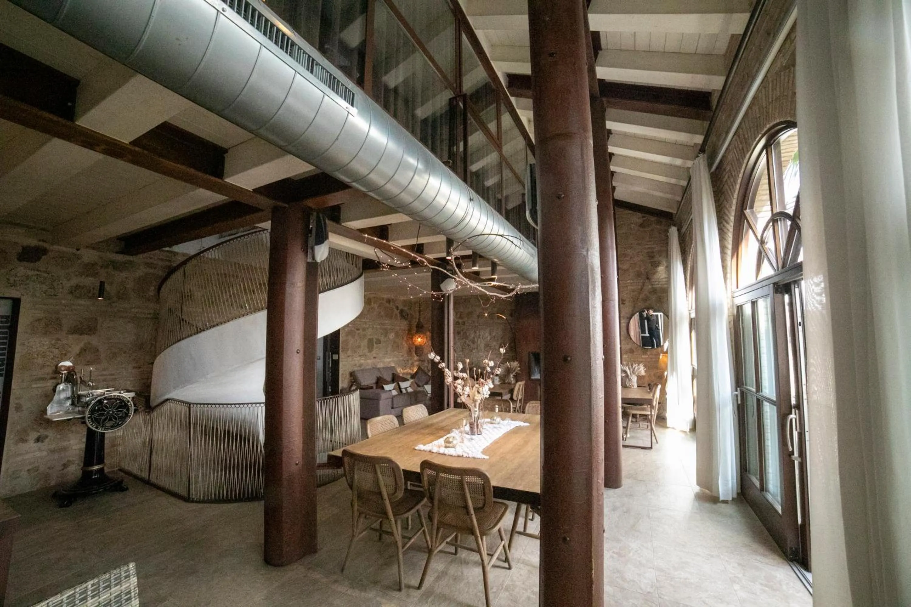 Living room in Hotel Boutique Patio del Posadero