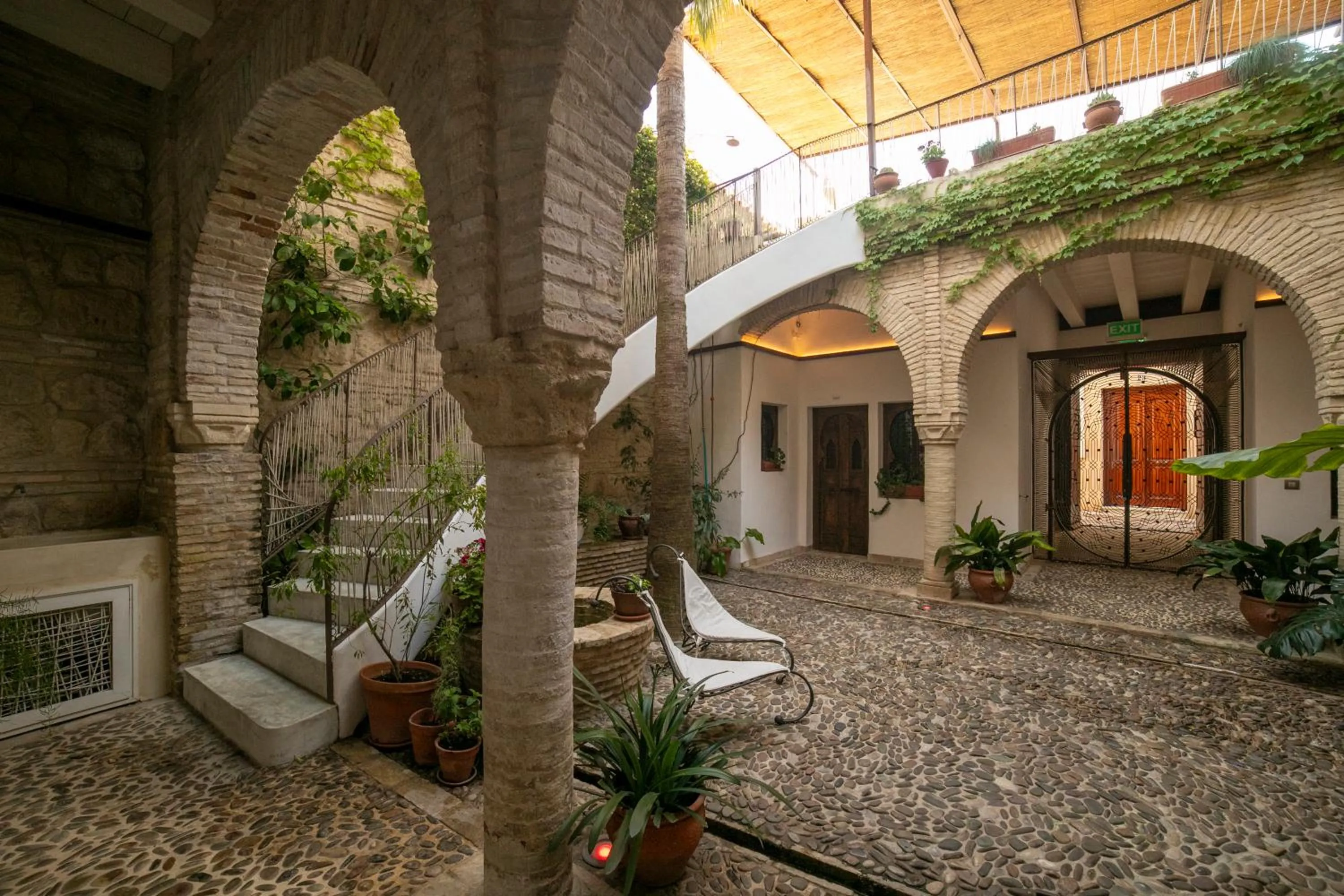 Patio in Hotel Boutique Patio del Posadero