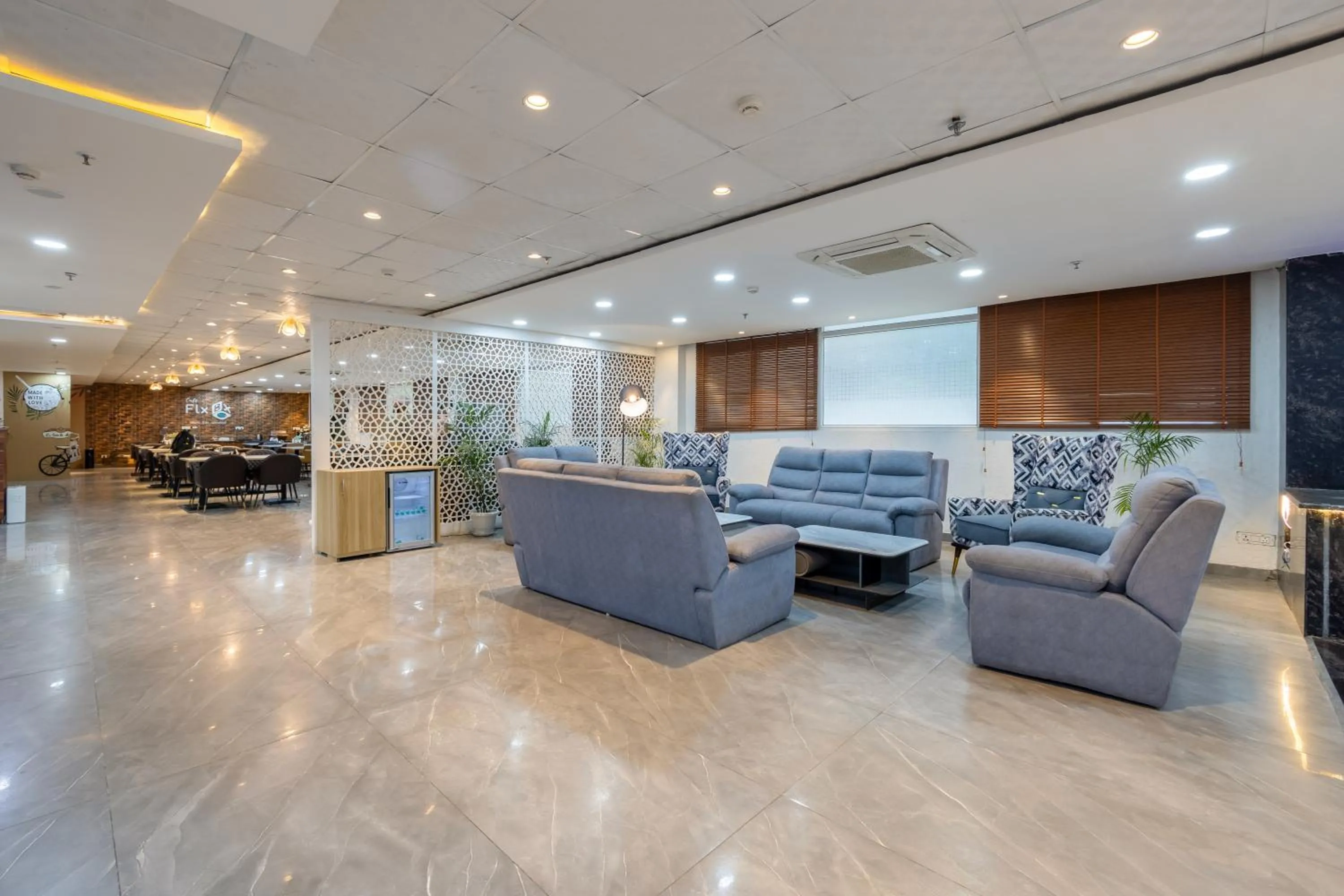 Lobby or reception in The Hoften FlxHo Cyber One, Cyber City, Gurugram