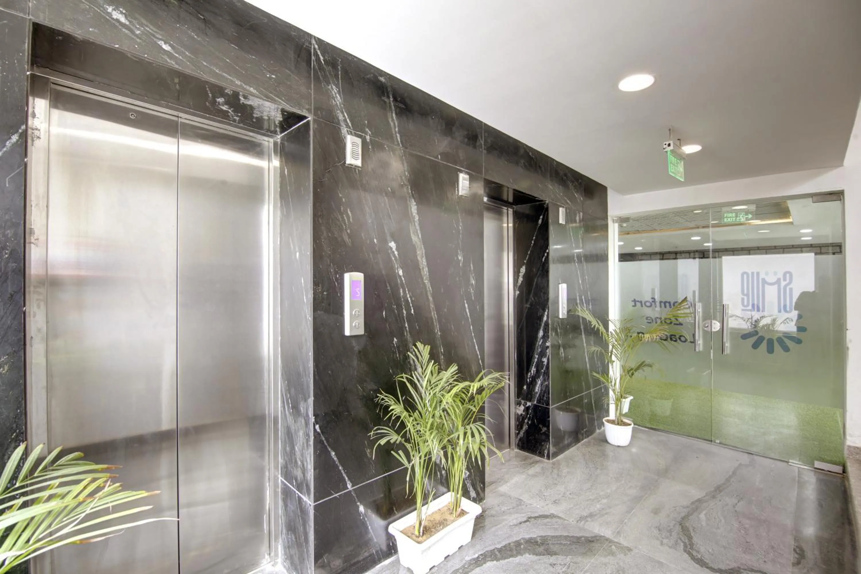 elevator in The Hoften FlxHo Cyber One, Cyber City, Gurugram