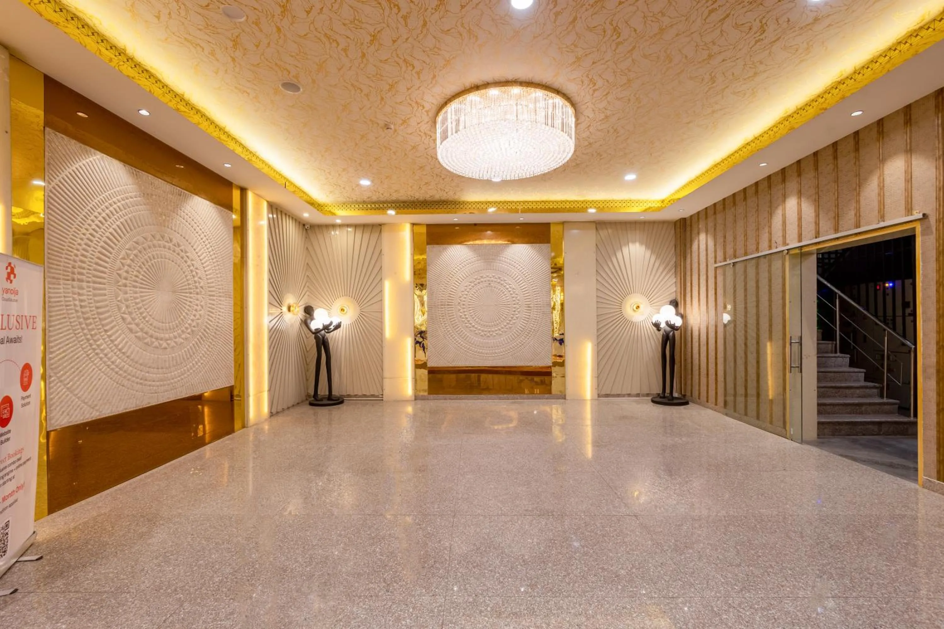 Lobby or reception in The Hoften FlxHo Cyber One, Cyber City, Gurugram
