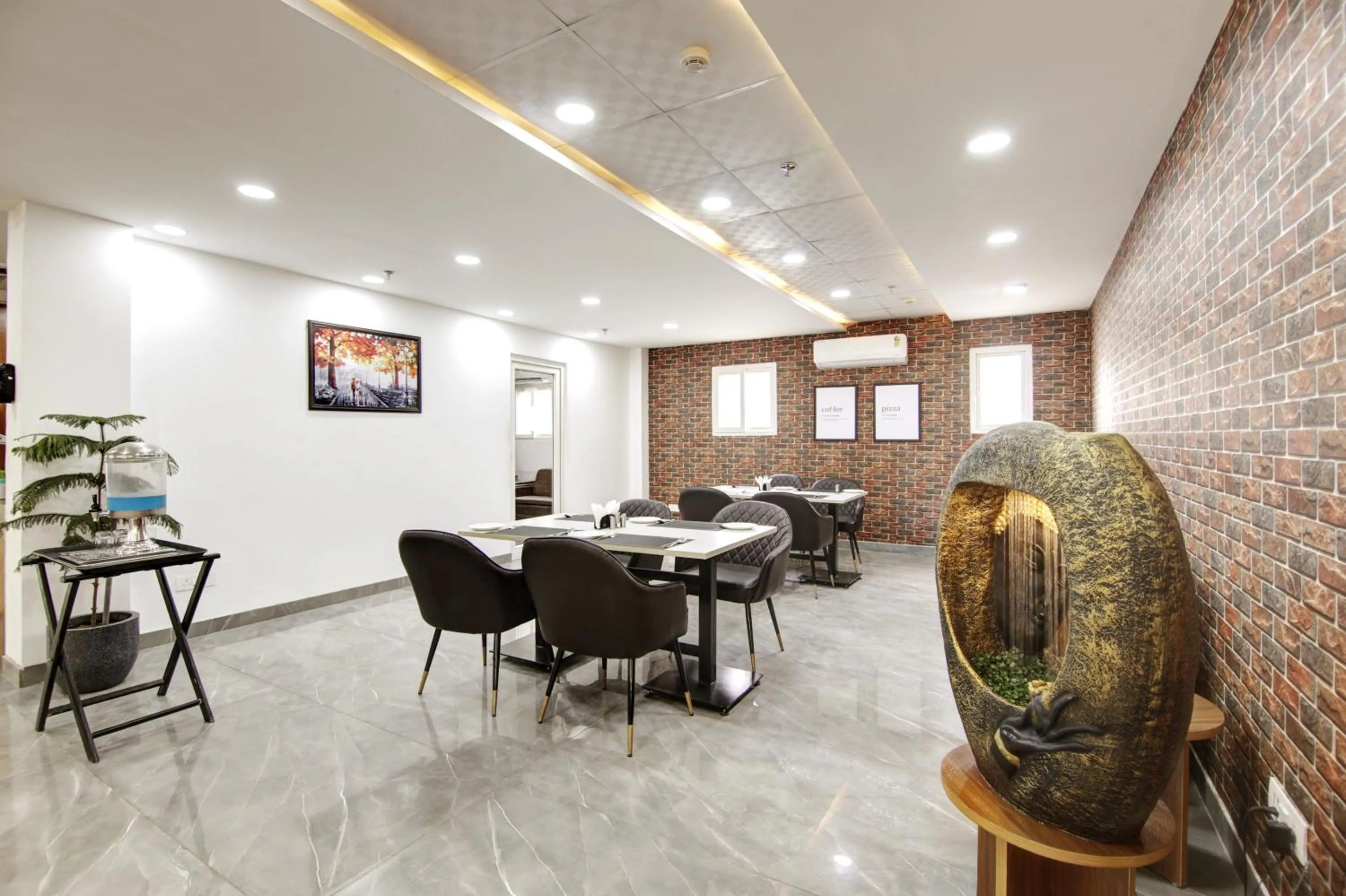 Seating area in The Hoften FlxHo Cyber One, Cyber City, Gurugram