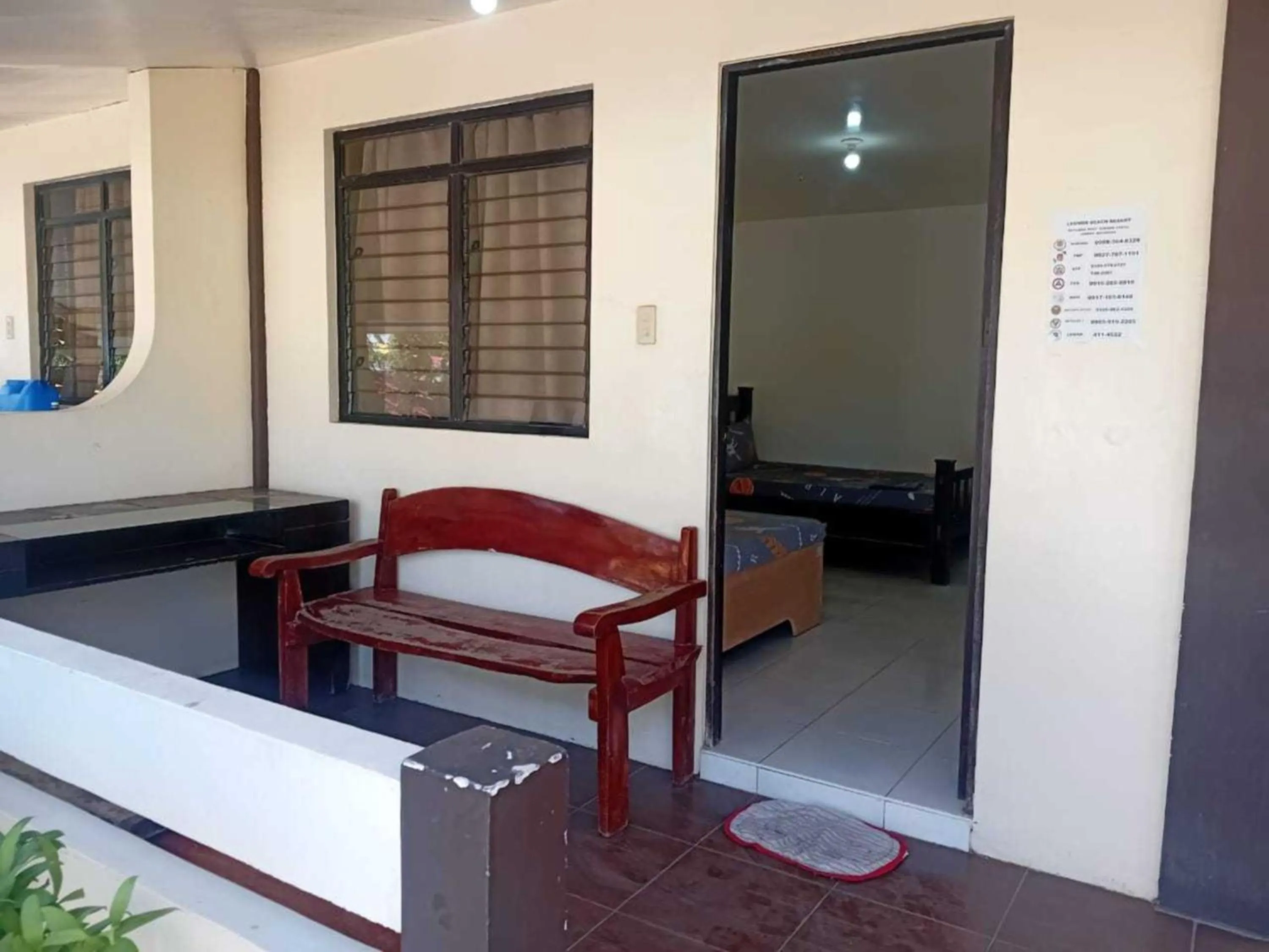 Seating area in Hotel O Leonor Beach and Resort