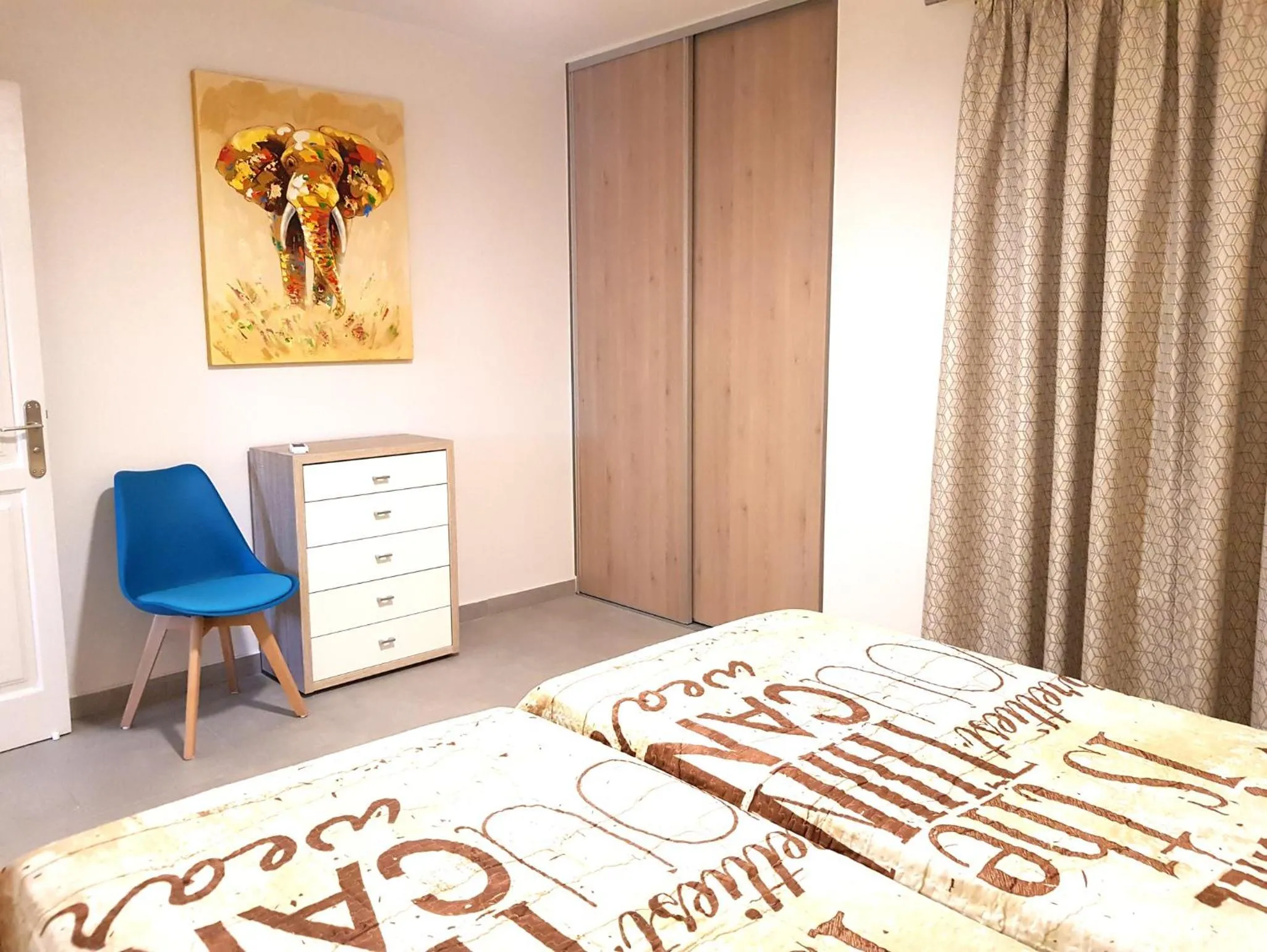 Bed in Beachfront Residence Las Americas - TRG