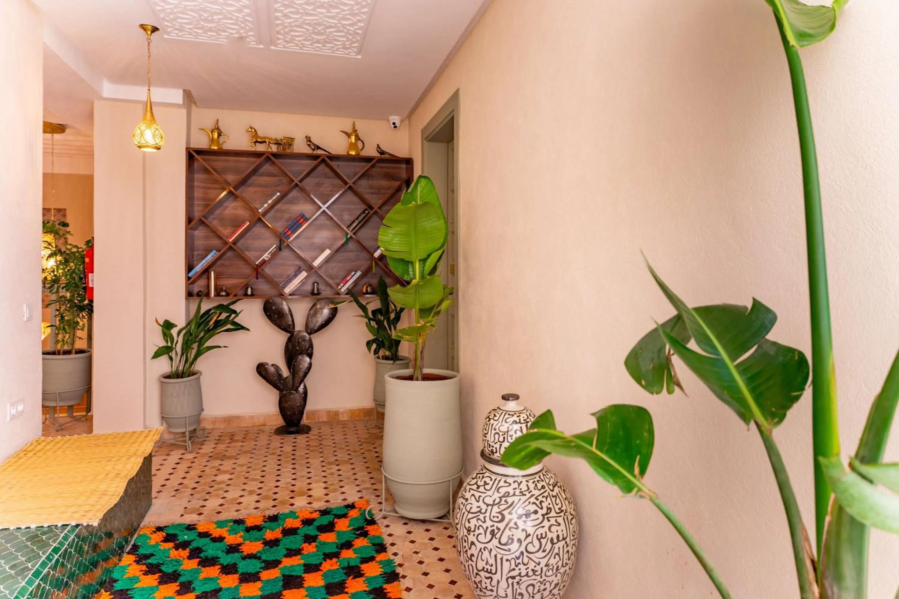 Library in Riad 26