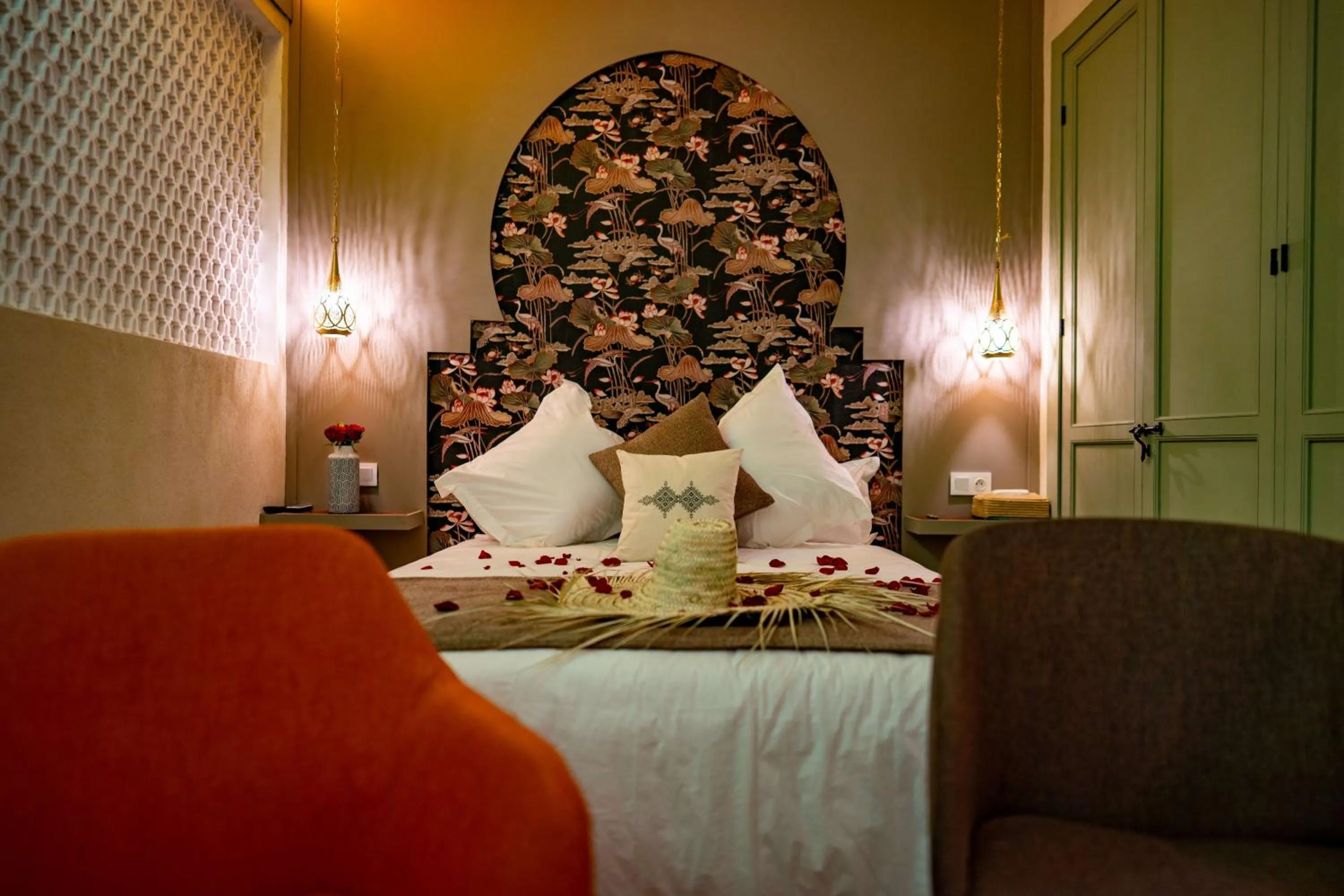 Bed in Riad 26