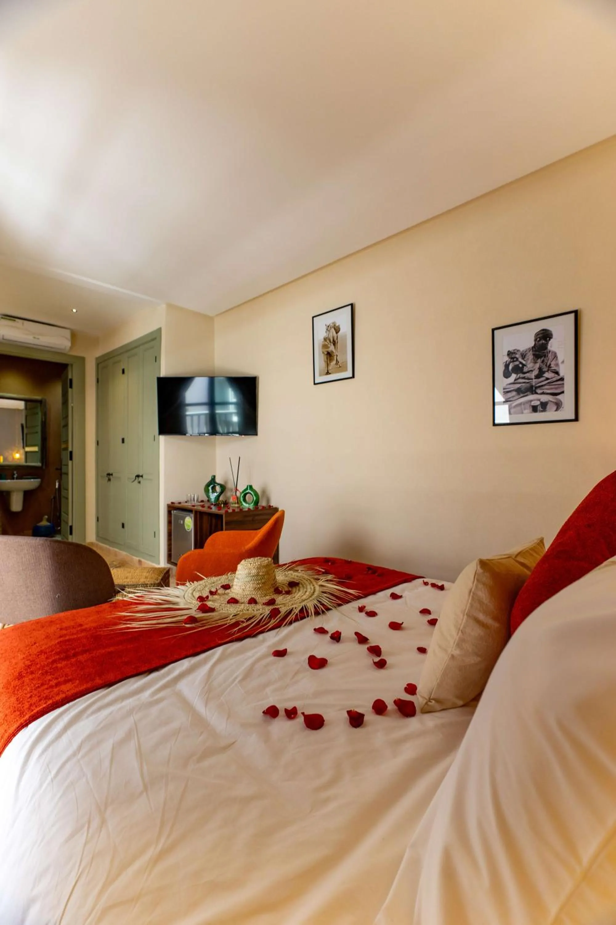 Bed in Riad 26