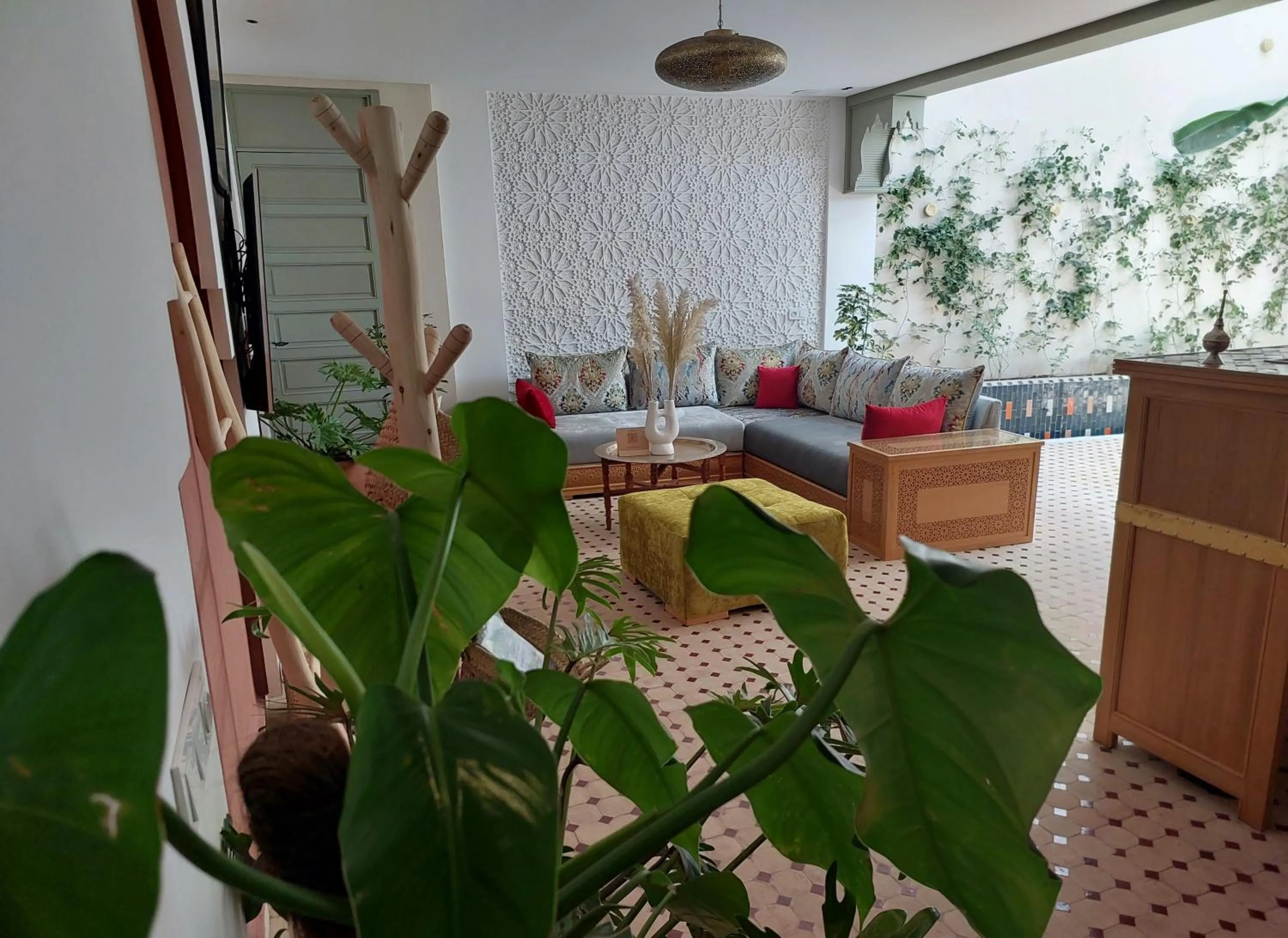 Communal lounge/ TV room in Riad 26