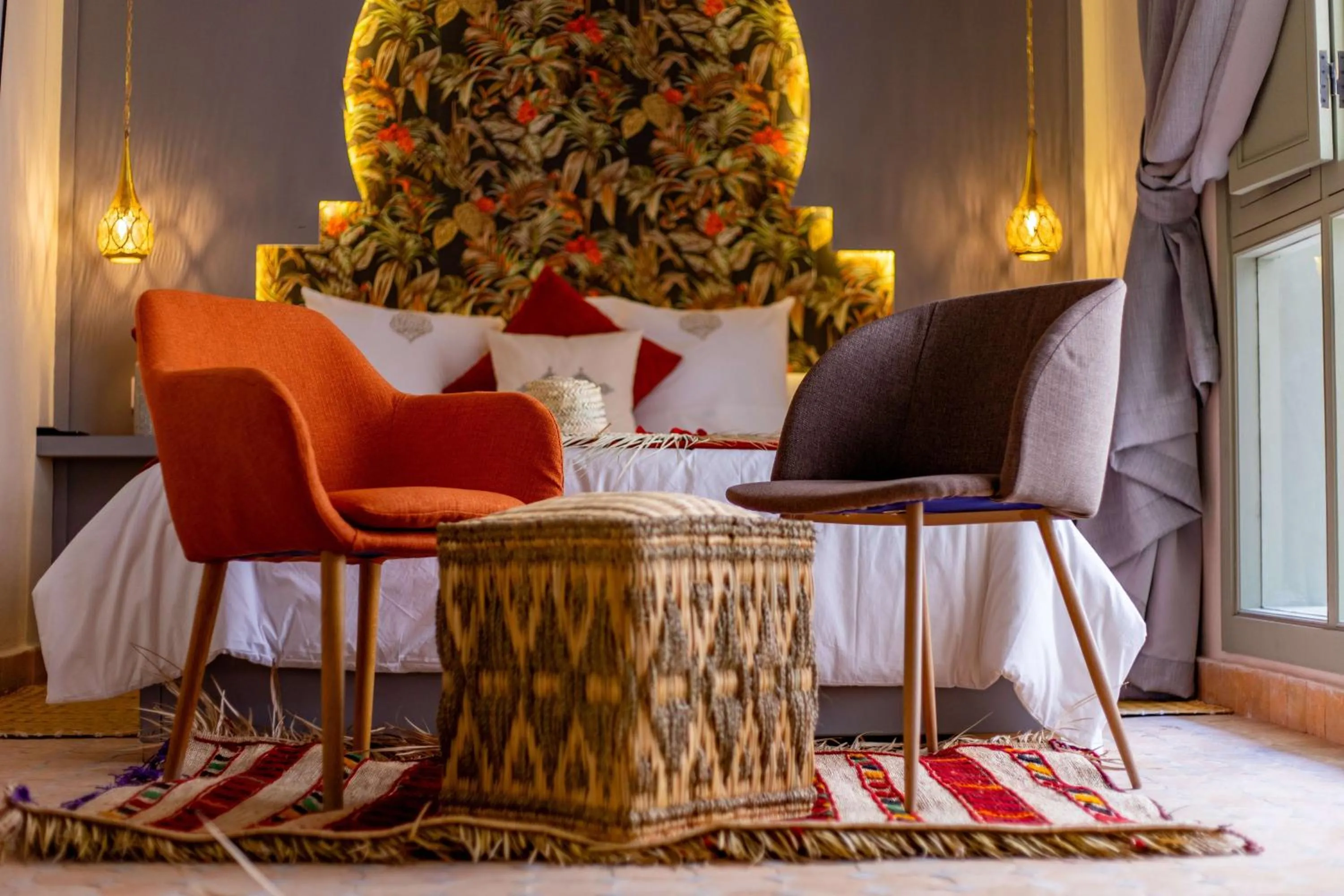 Seating area in Riad 26