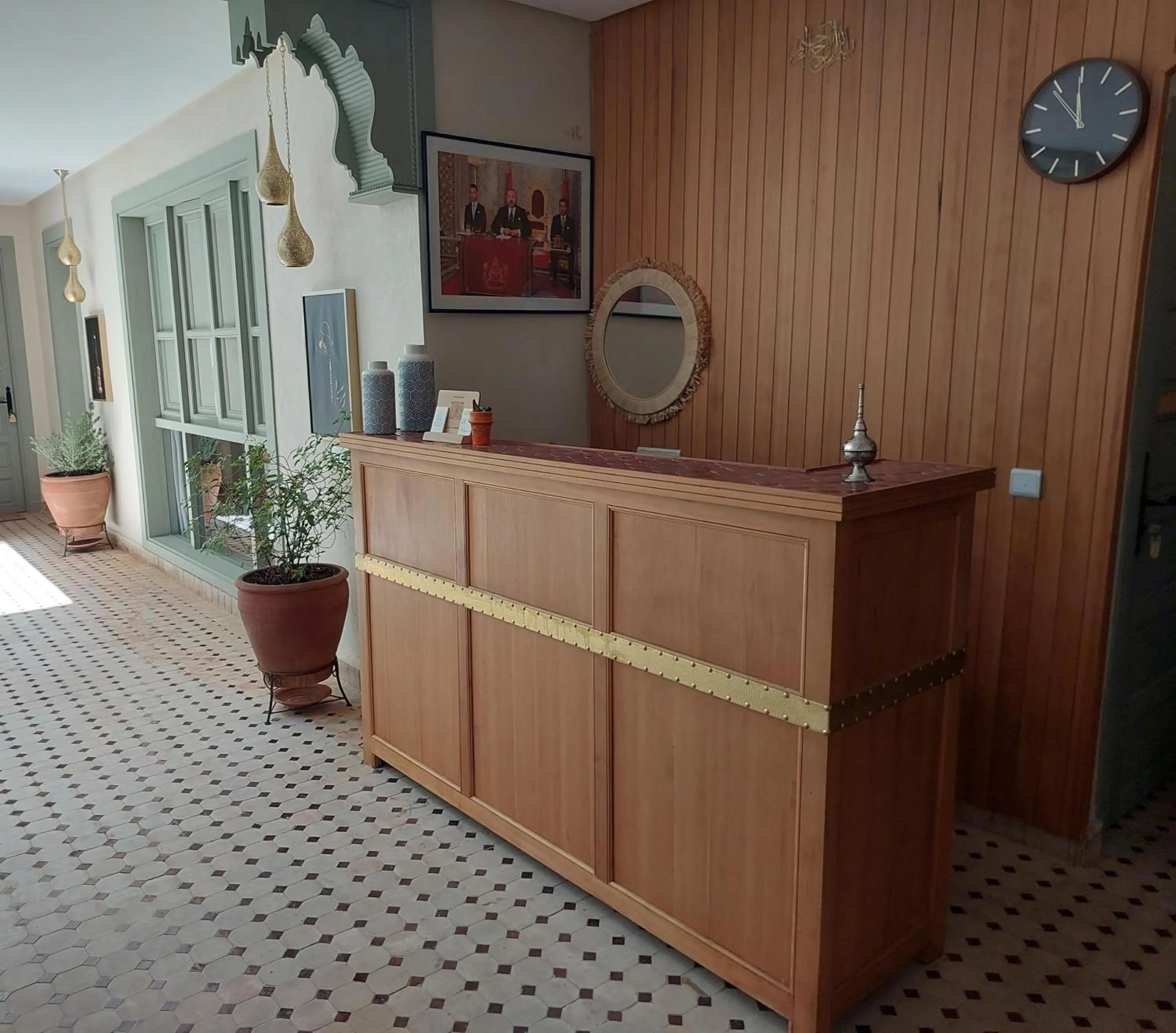 Lobby or reception in Riad 26