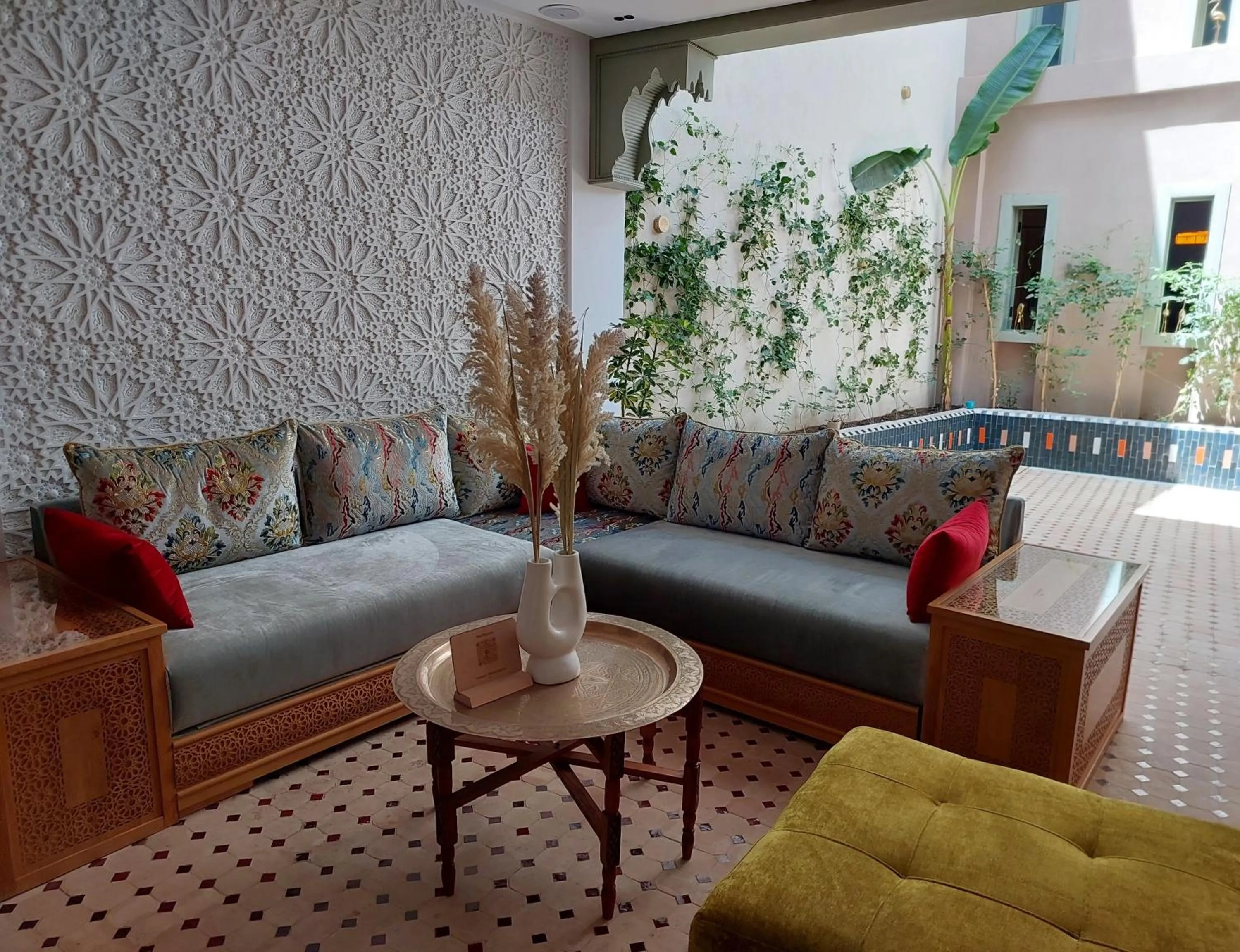 Communal lounge/ TV room in Riad 26