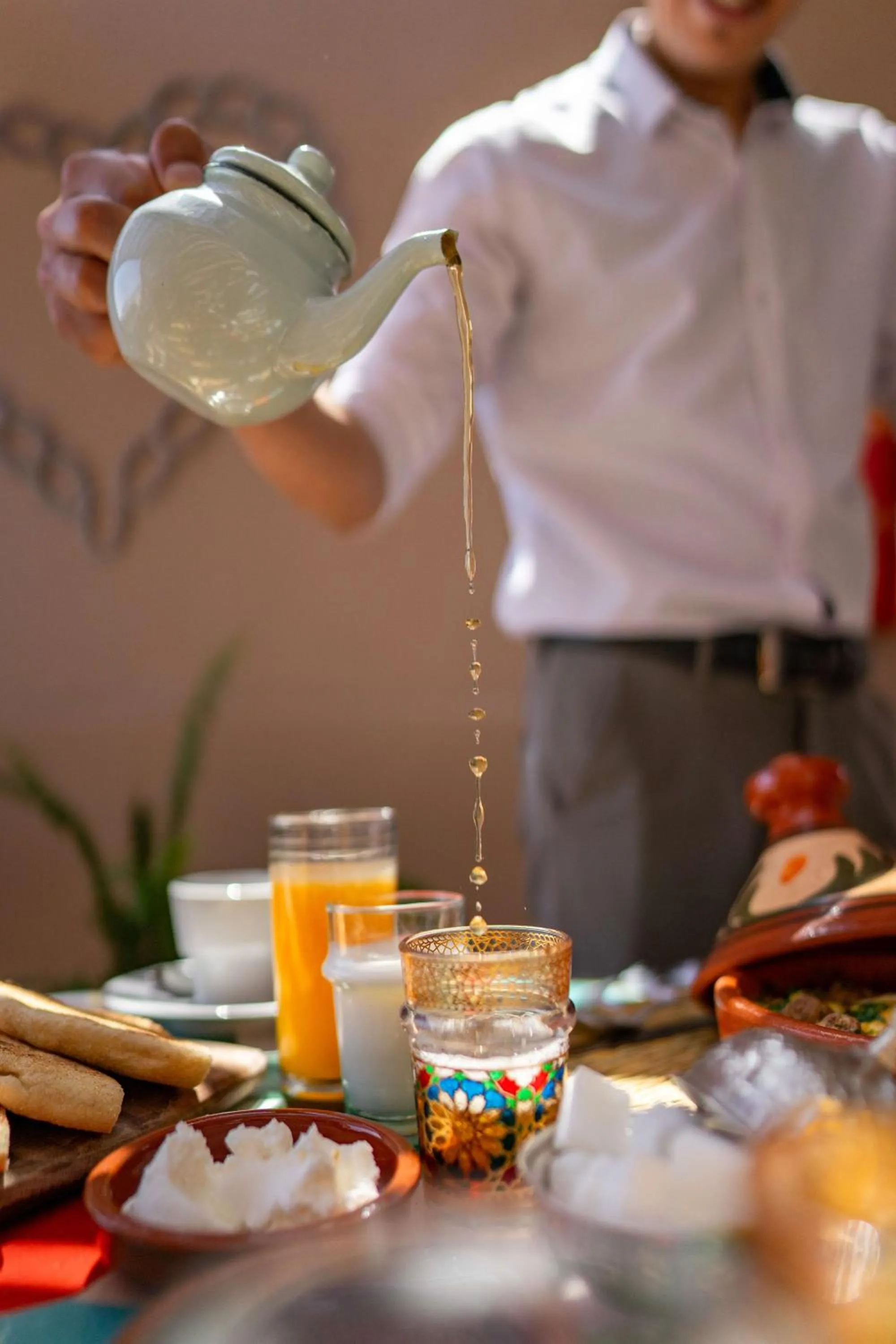 Food and drinks in Riad 26