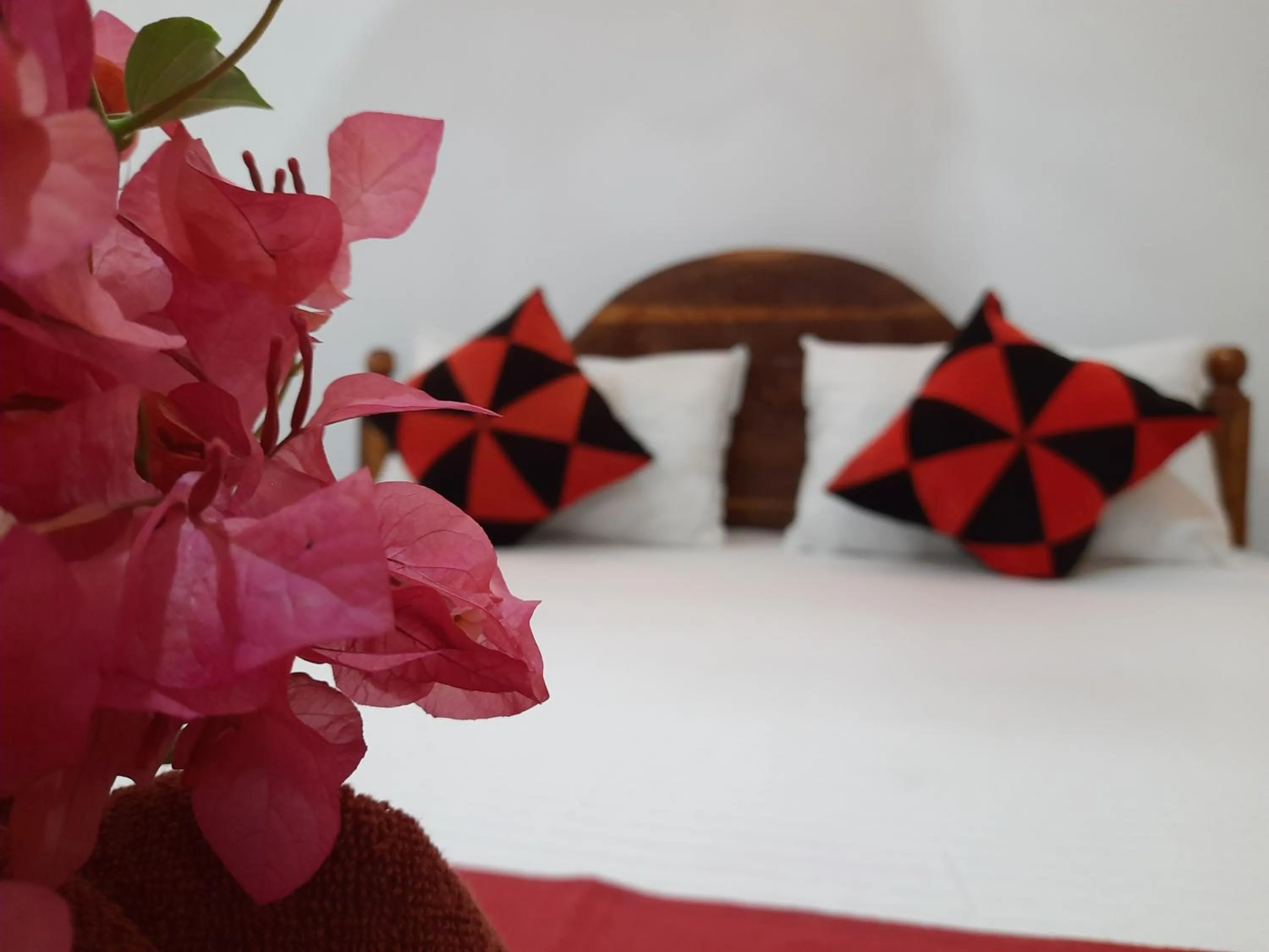 Bed in Sigiri Dasa Home stay