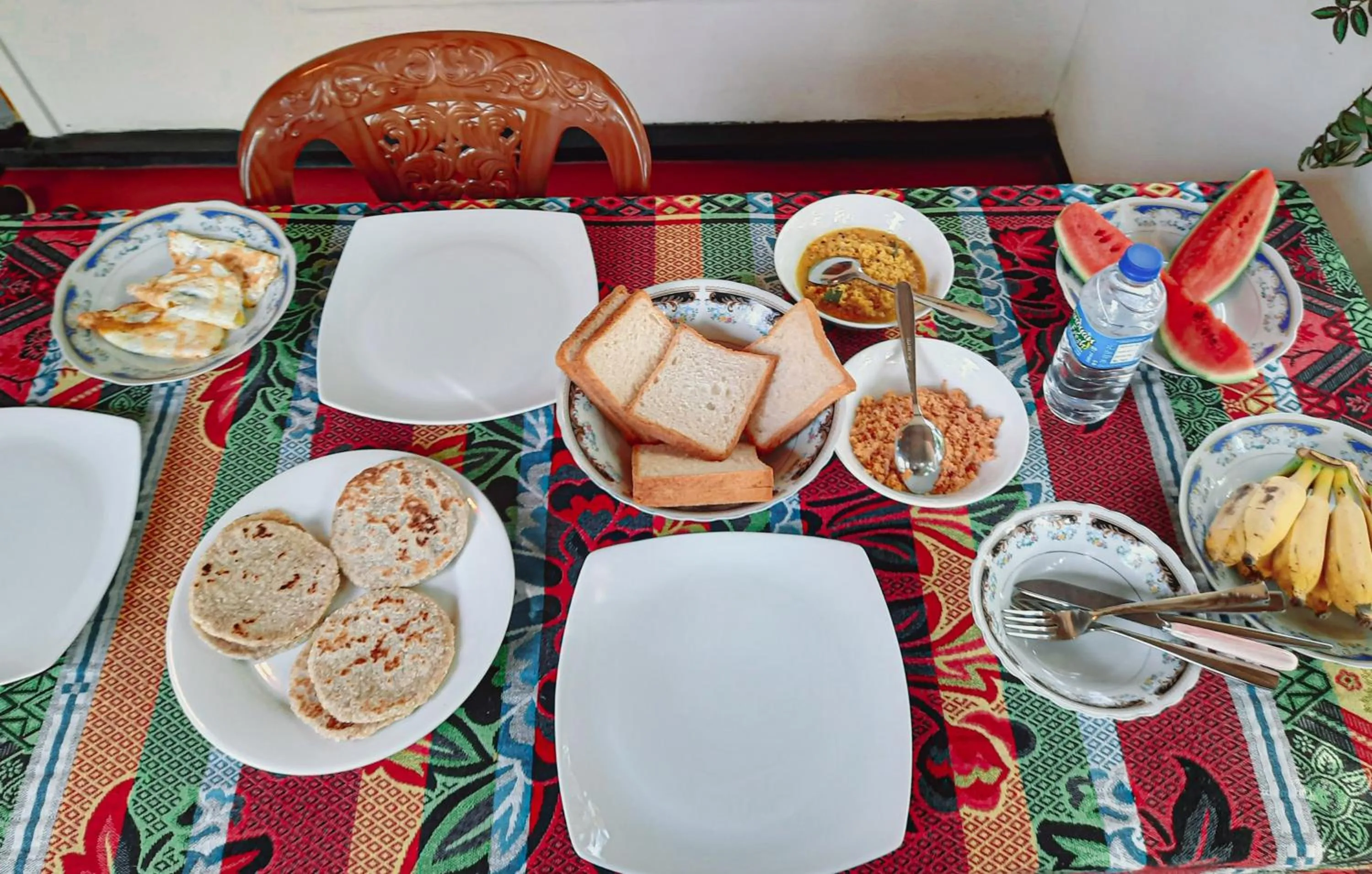 Breakfast in Sigiri Dasa Home stay
